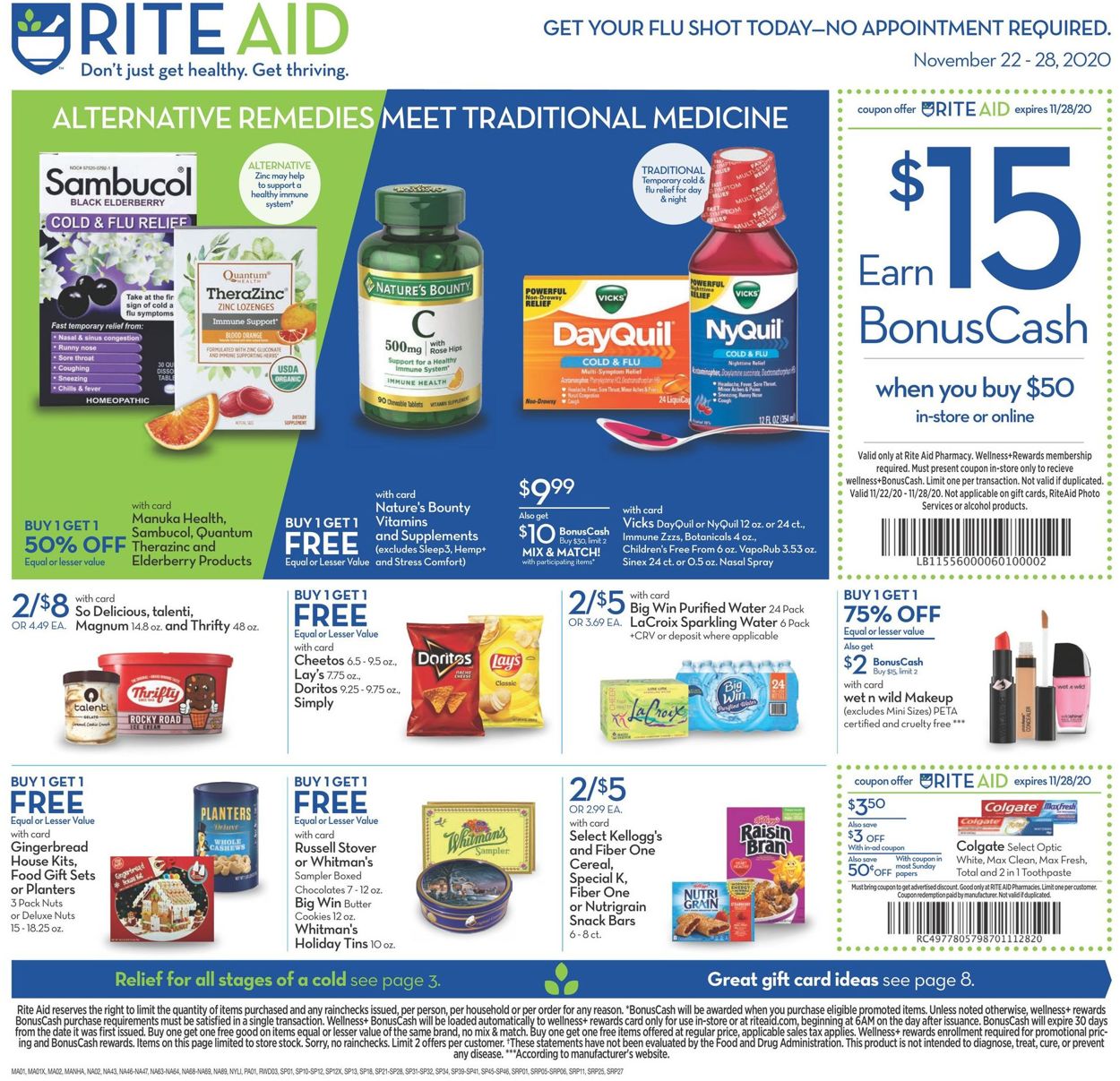 Rite Aid Current weekly ad 11/22 11/28/2020 frequent