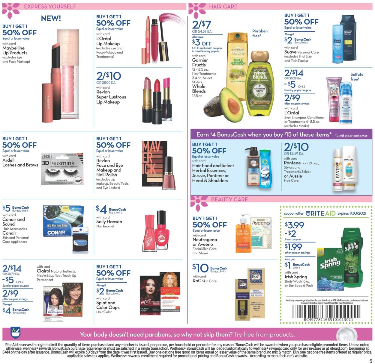 Catalogue Rite Aid from 01/24/2021