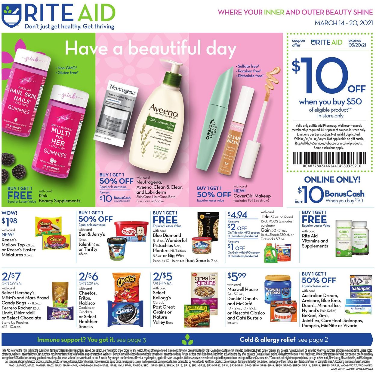 Catalogue Rite Aid from 03/14/2021
