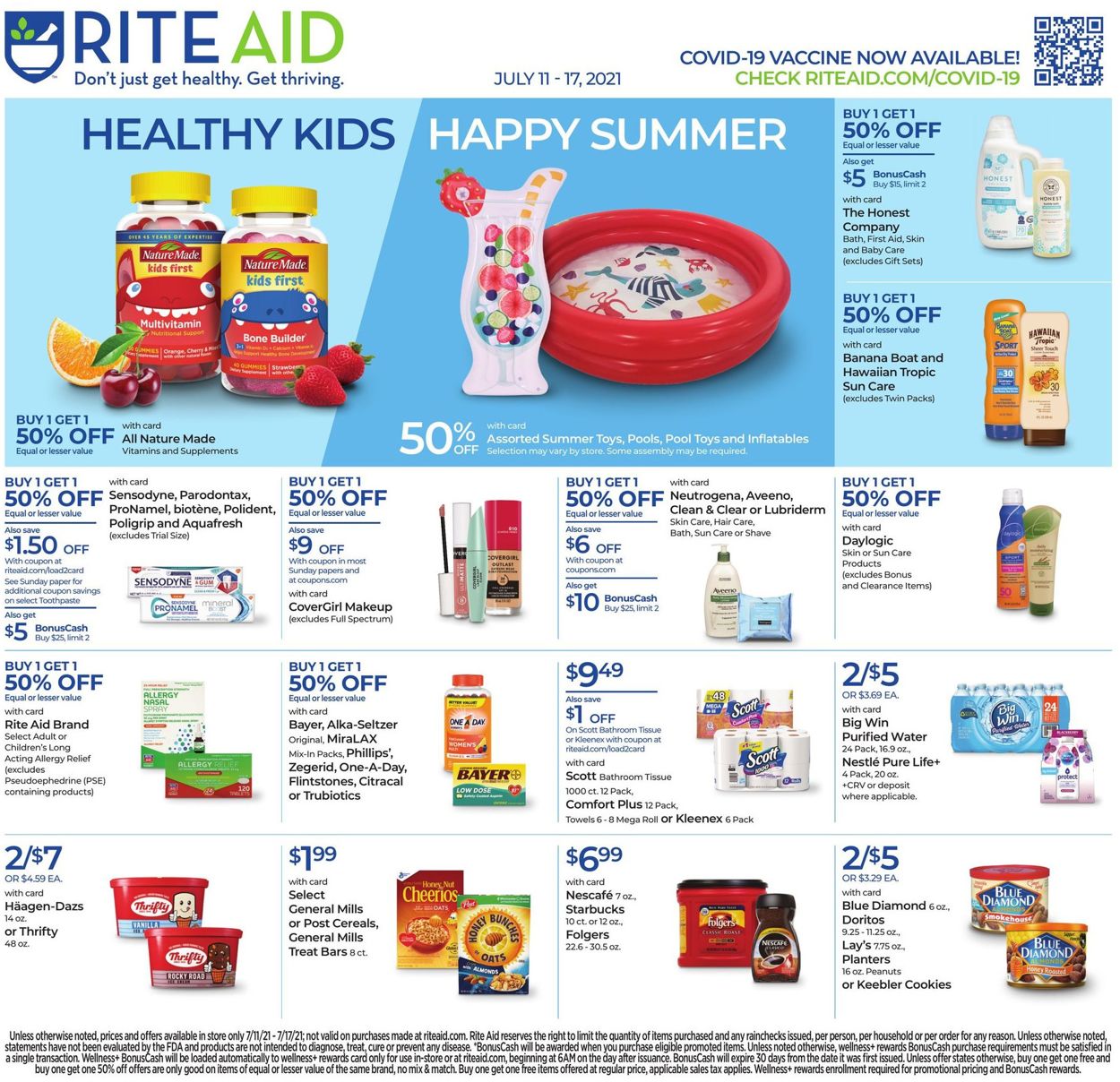 Catalogue Rite Aid from 07/11/2021