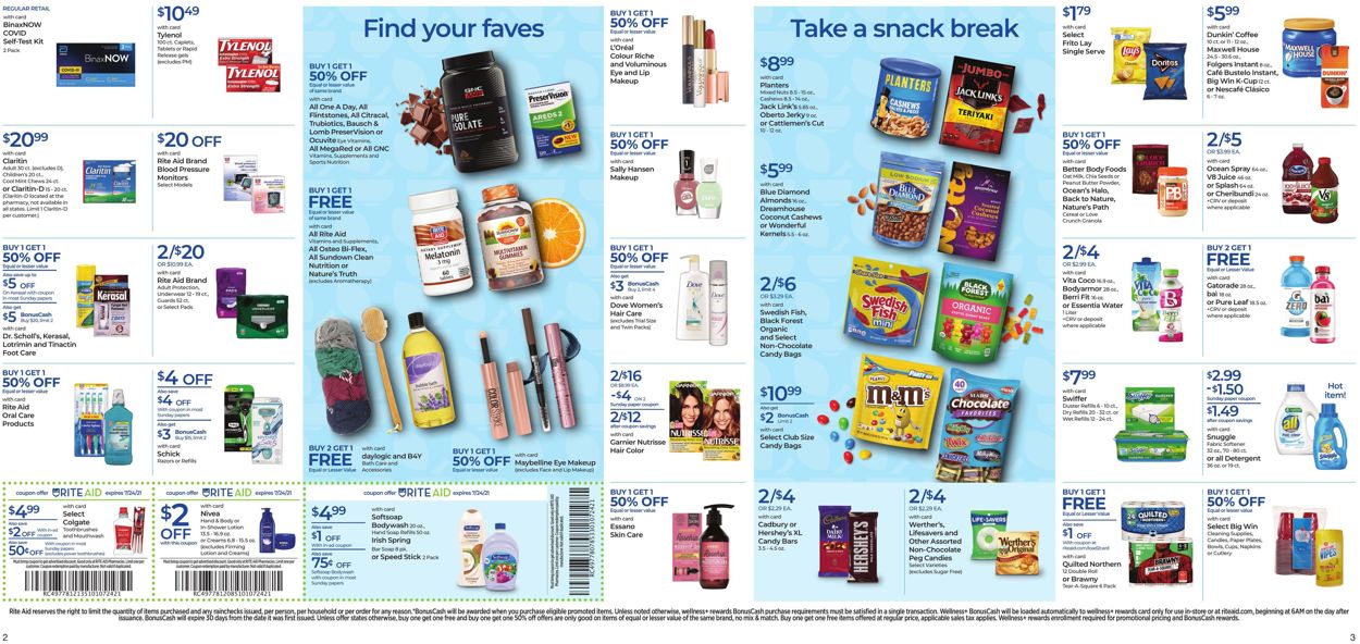 Catalogue Rite Aid from 07/18/2021