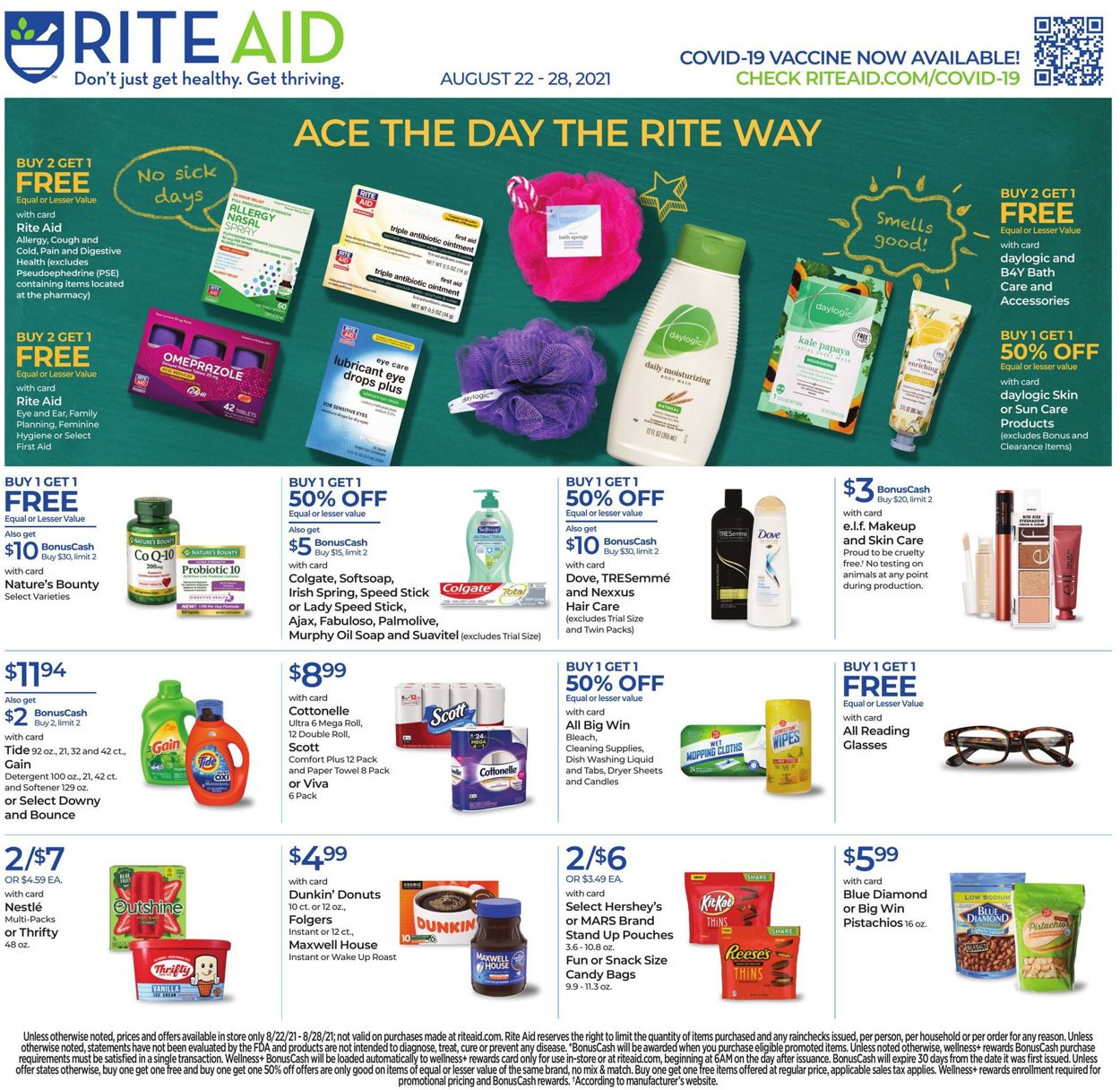 Catalogue Rite Aid from 08/22/2021