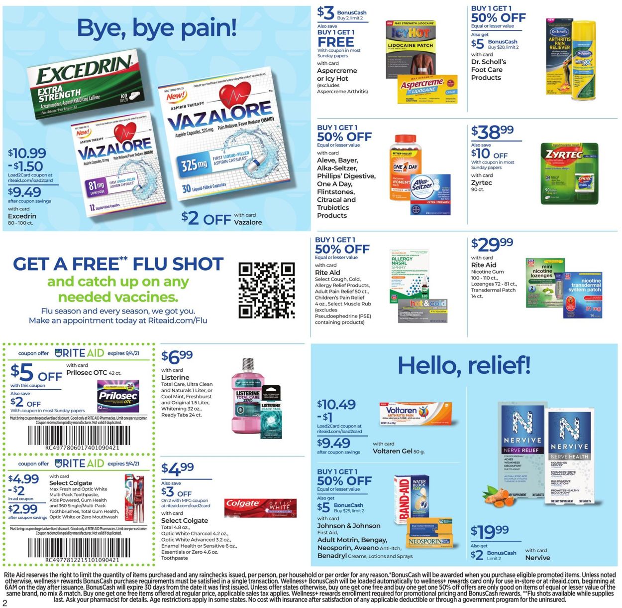 Catalogue Rite Aid from 08/29/2021