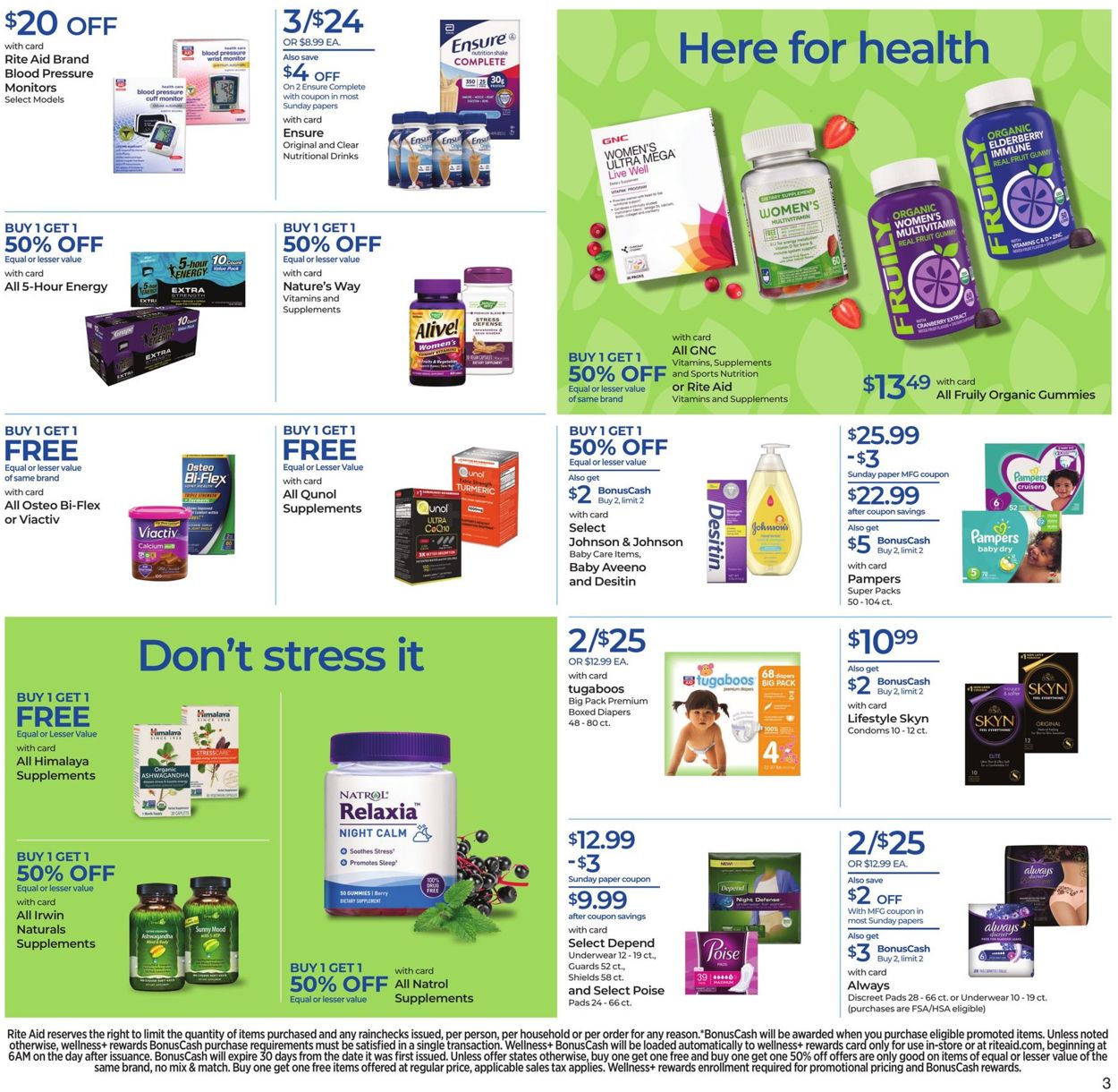 Catalogue Rite Aid from 08/29/2021