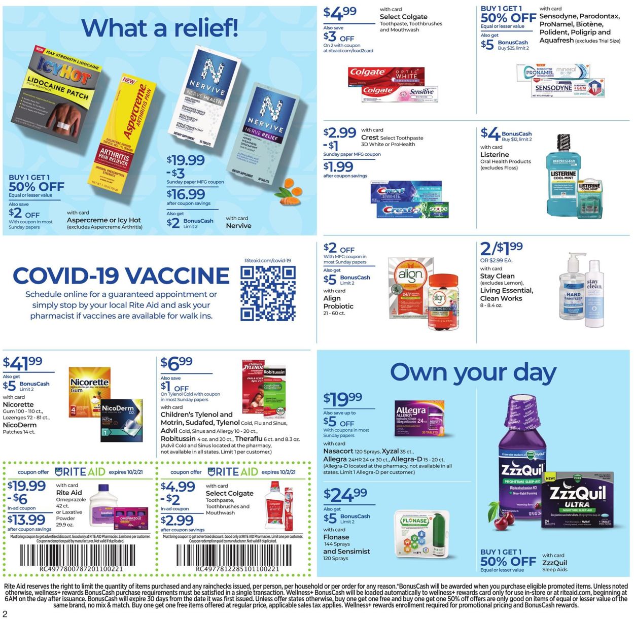 Catalogue Rite Aid from 09/26/2021