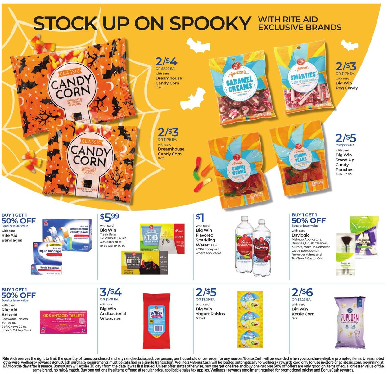Catalogue Rite Aid Halloween 2021 from 10/17/2021