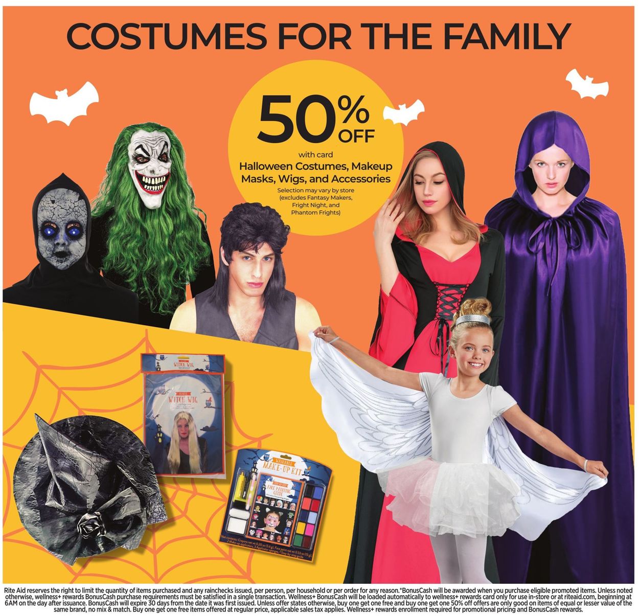 Catalogue Rite Aid Halloween 2021 from 10/17/2021