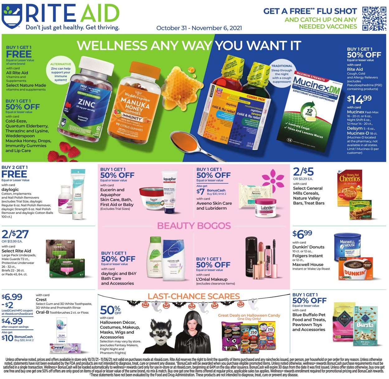 Catalogue Rite Aid from 10/31/2021