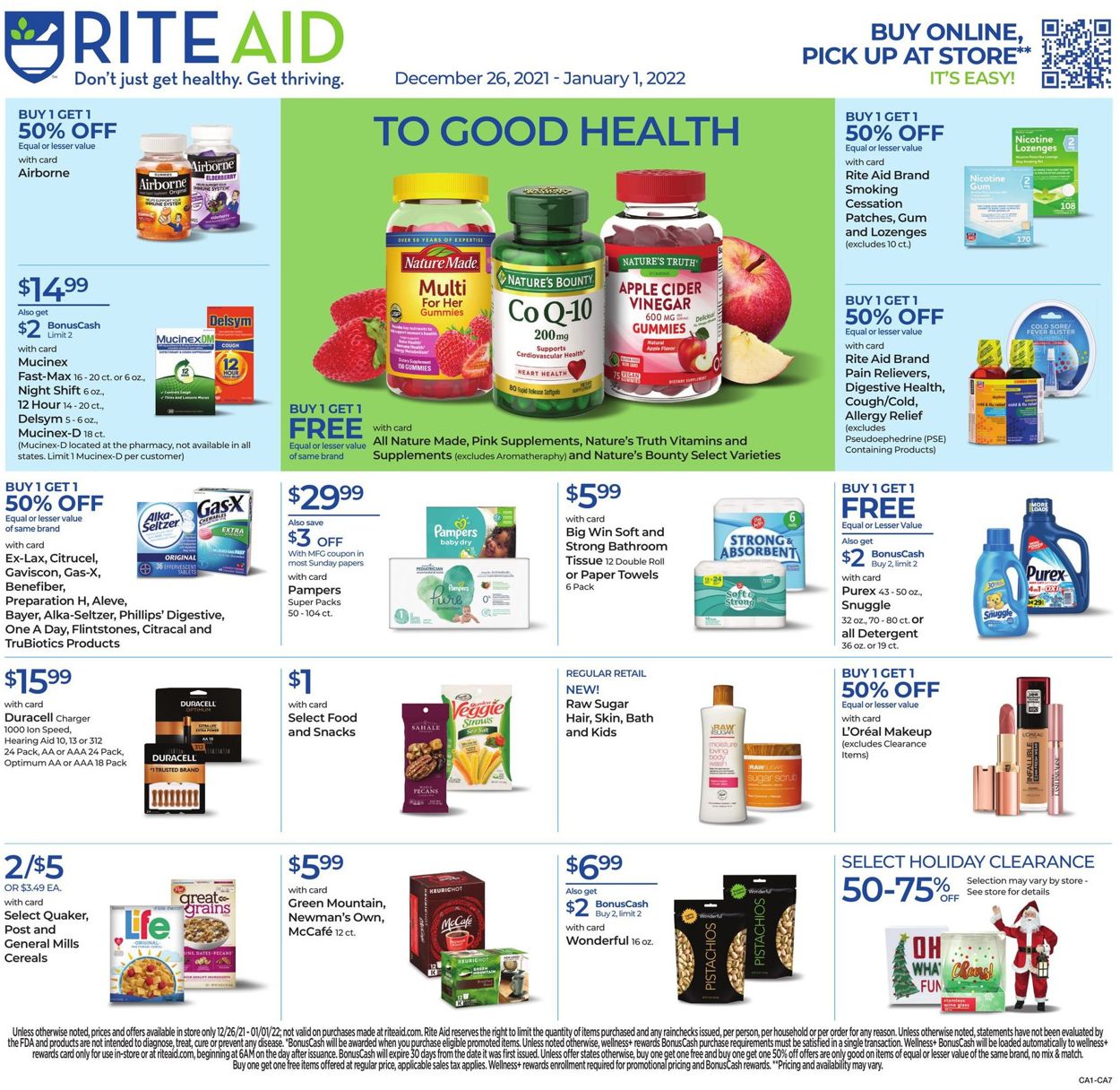 Catalogue Rite Aid from 12/26/2021
