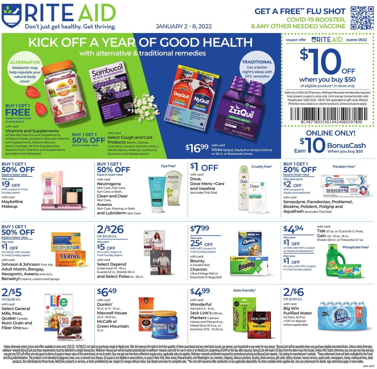 Catalogue Rite Aid from 01/02/2022