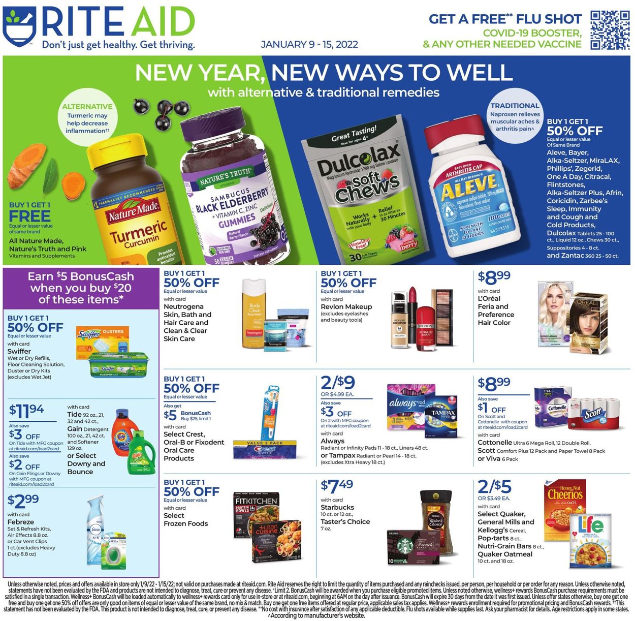 Catalogue Rite Aid from 01/09/2022