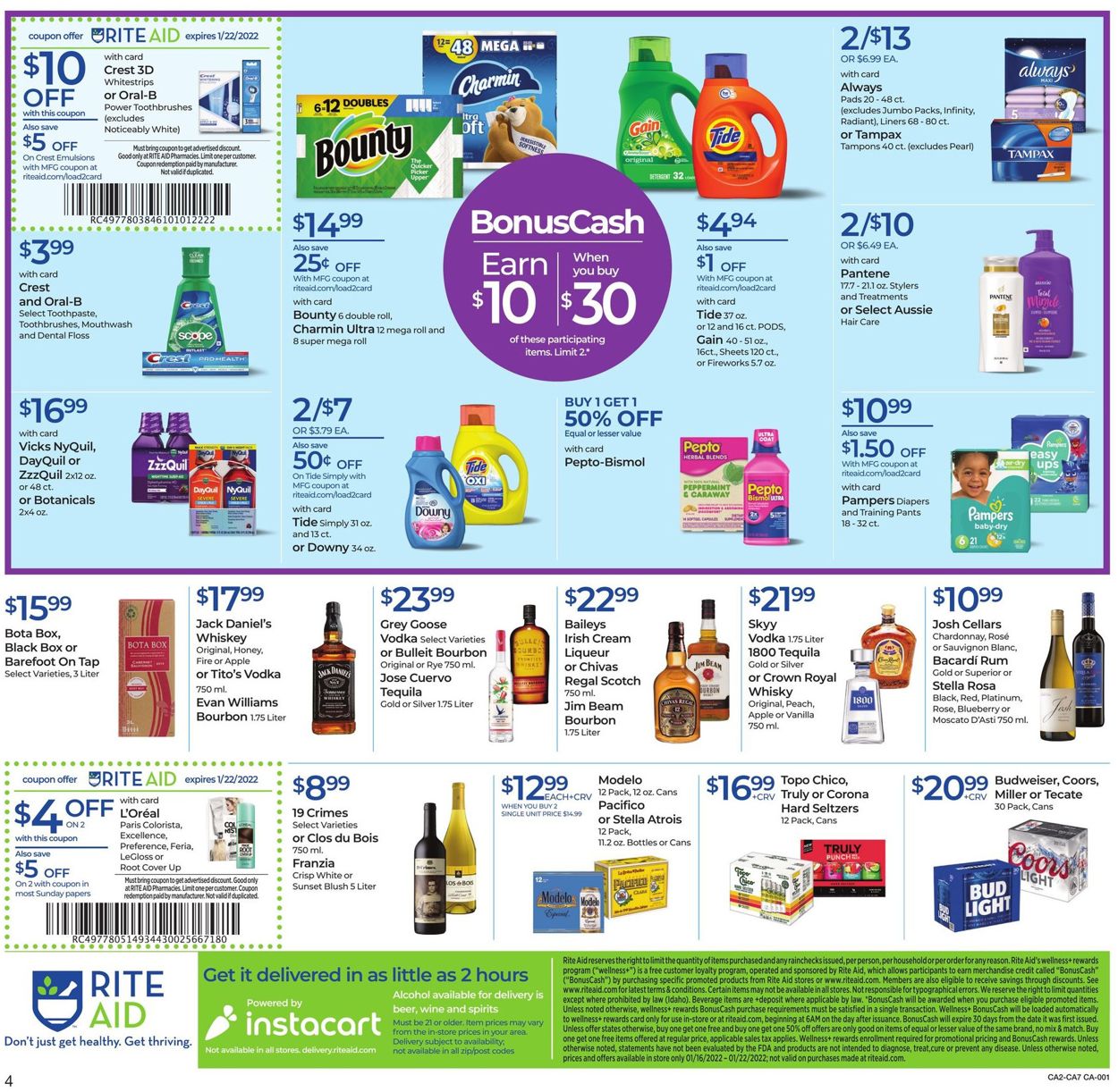 Catalogue Rite Aid from 01/16/2022
