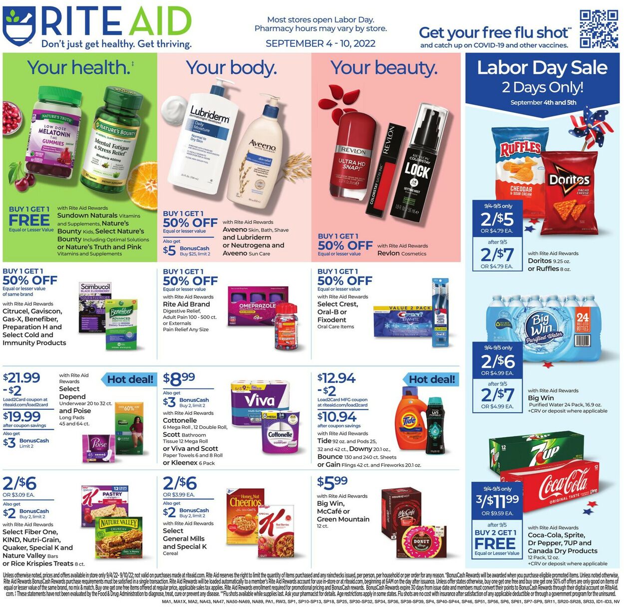 Catalogue Rite Aid from 09/04/2022