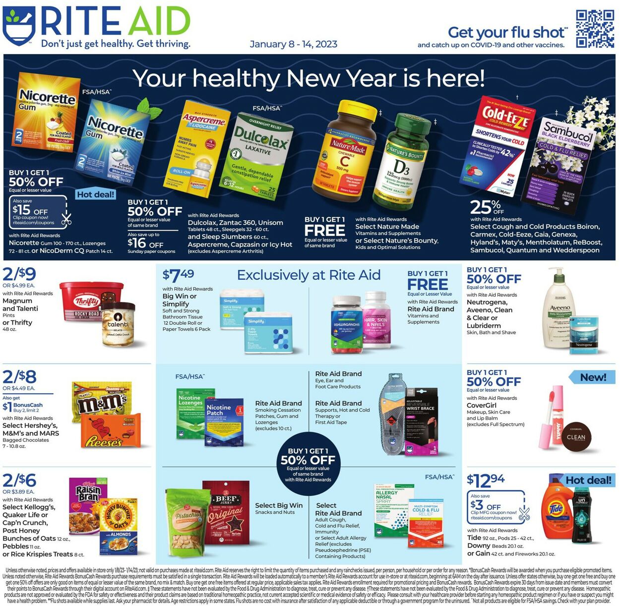 Catalogue Rite Aid from 01/08/2023