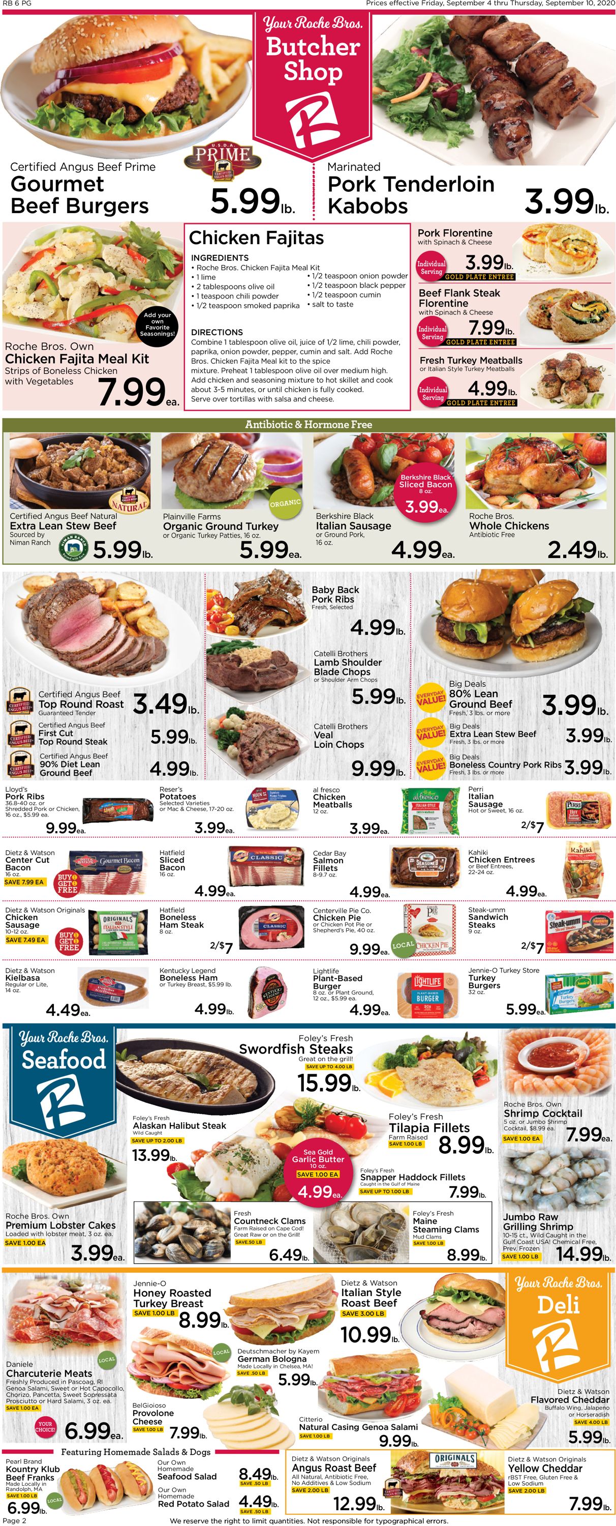 Catalogue Roche Bros. Supermarkets from 09/04/2020