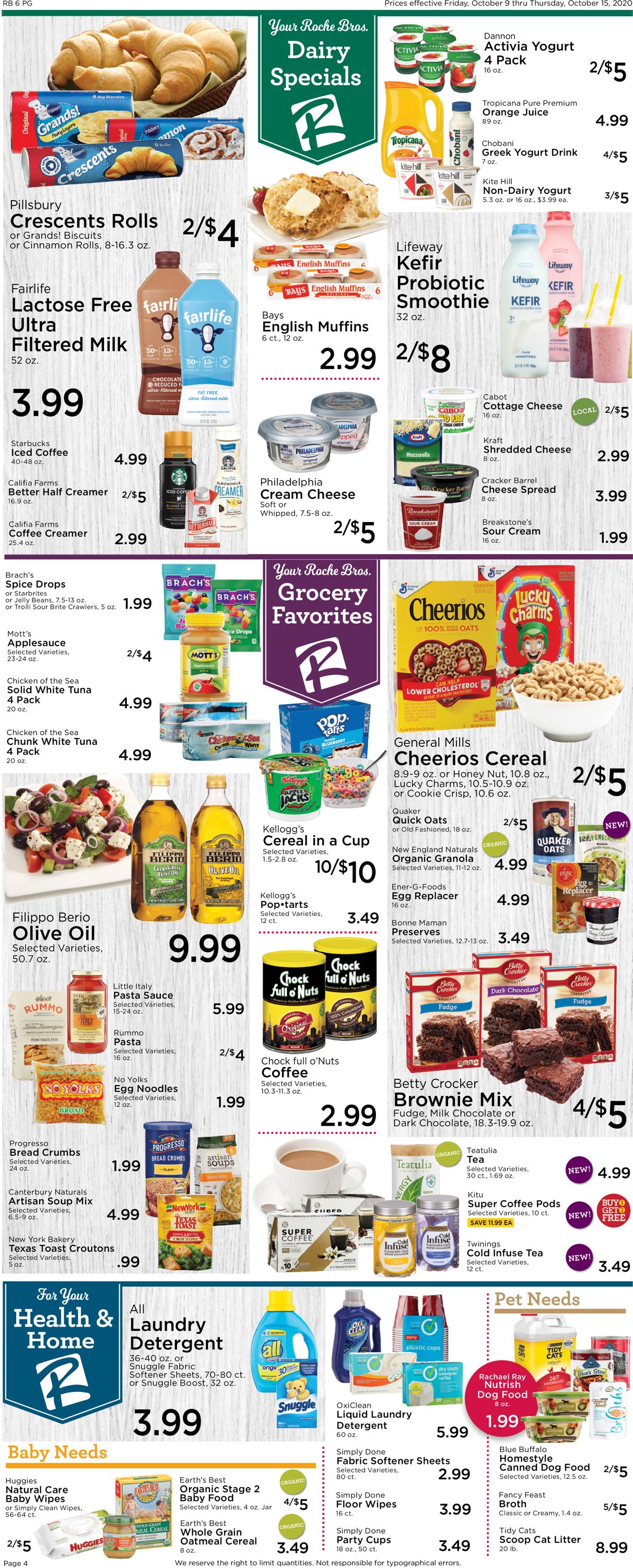 Catalogue Roche Bros. Supermarkets from 10/09/2020