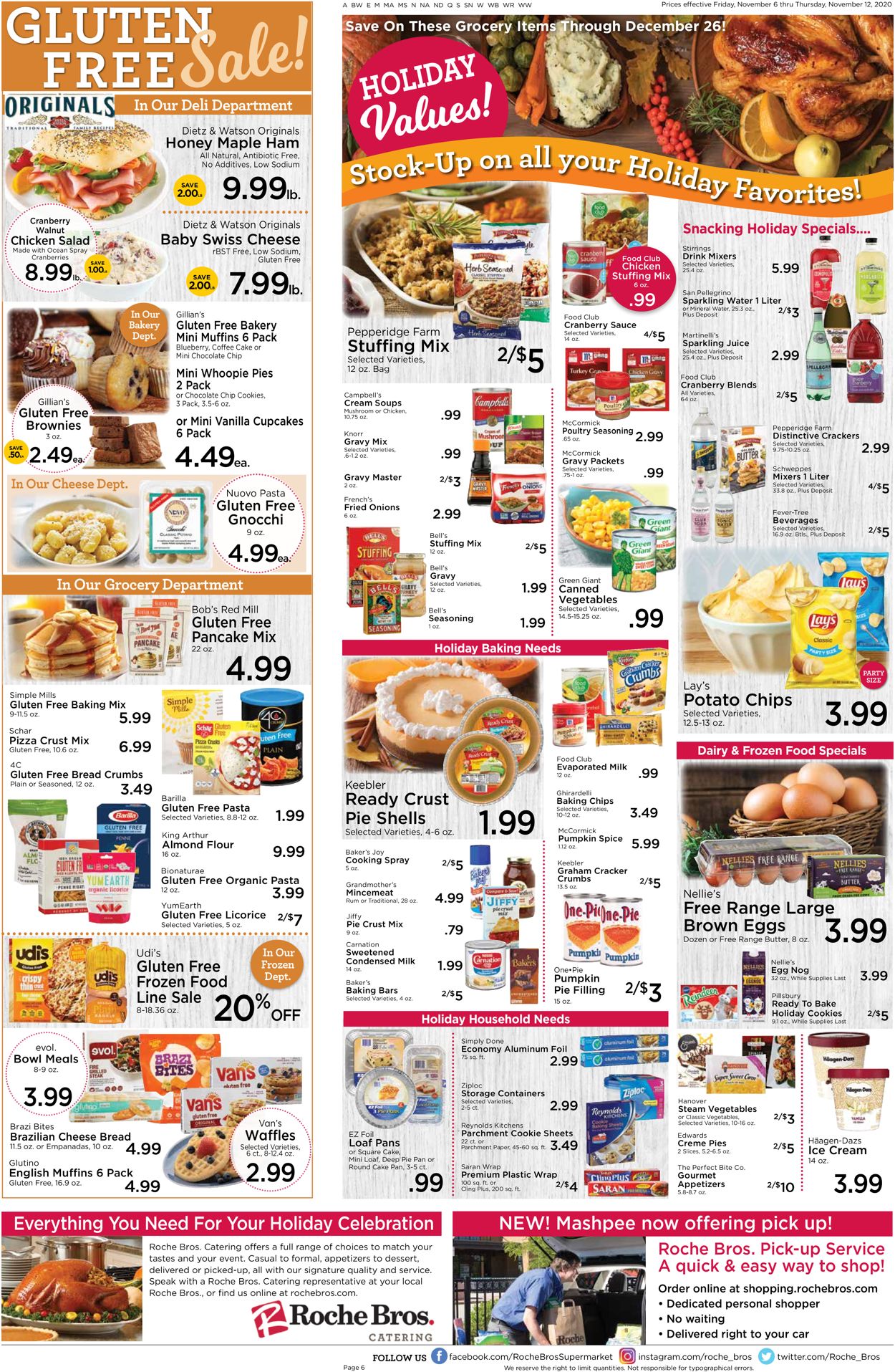 Catalogue Roche Bros. Supermarkets from 11/06/2020