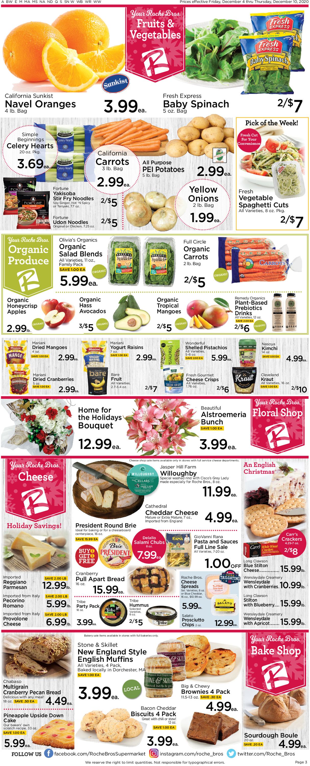 Catalogue Roche Bros. Supermarkets from 12/04/2020