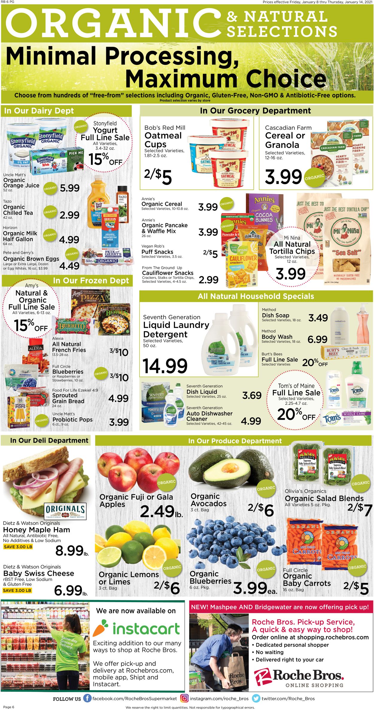 Catalogue Roche Bros. Supermarkets from 01/08/2021