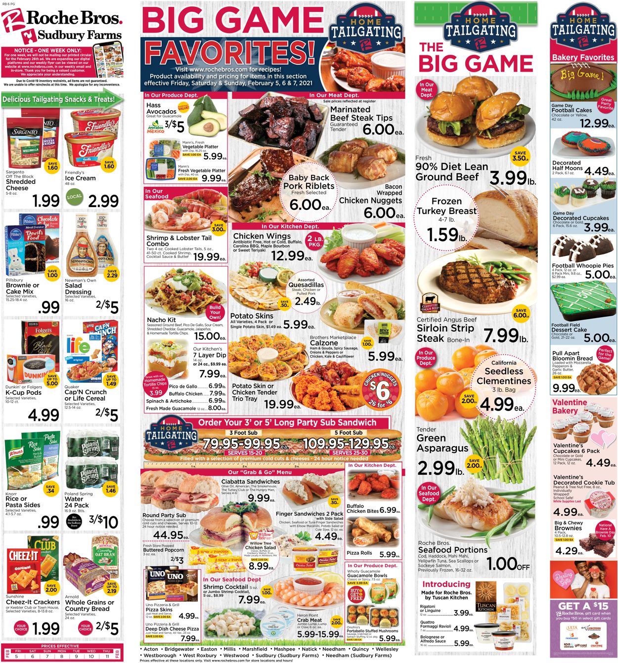 Catalogue Roche Bros. Supermarkets from 02/05/2021