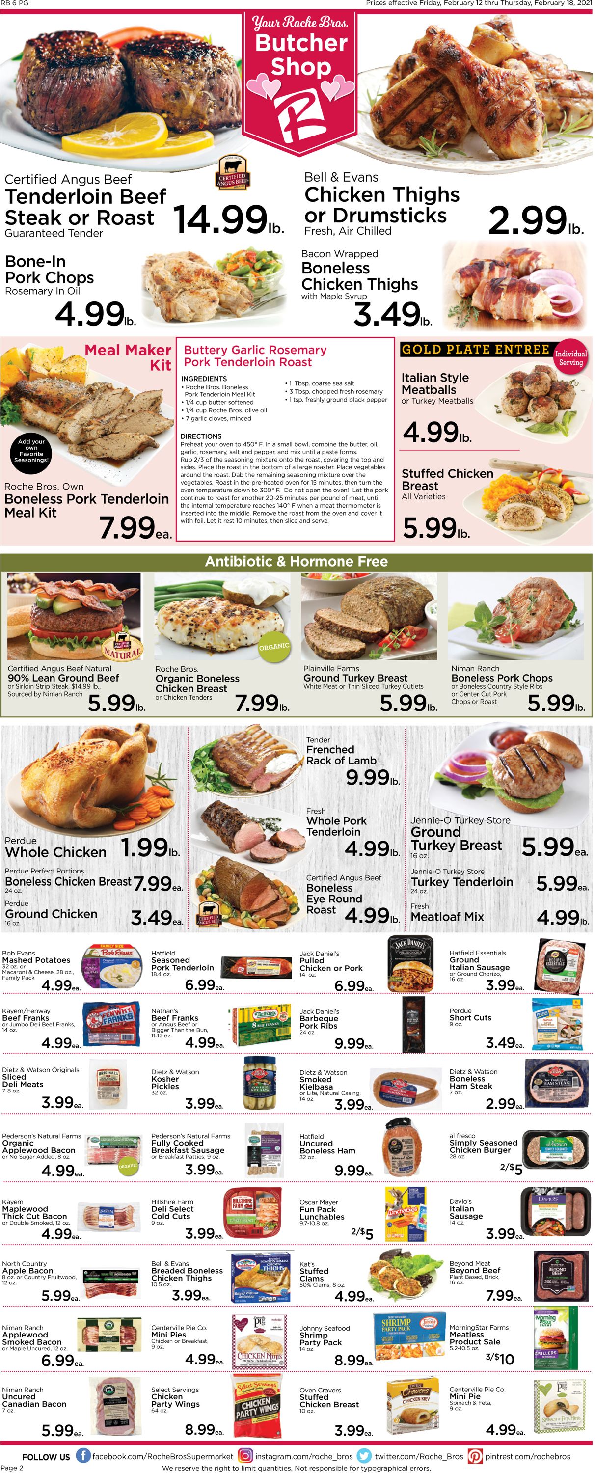 Catalogue Roche Bros. Supermarkets from 02/12/2021