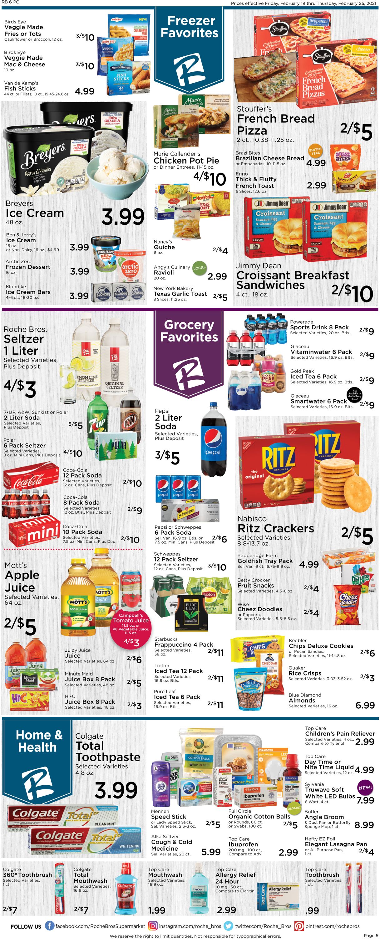 Catalogue Roche Bros. Supermarkets from 02/19/2021