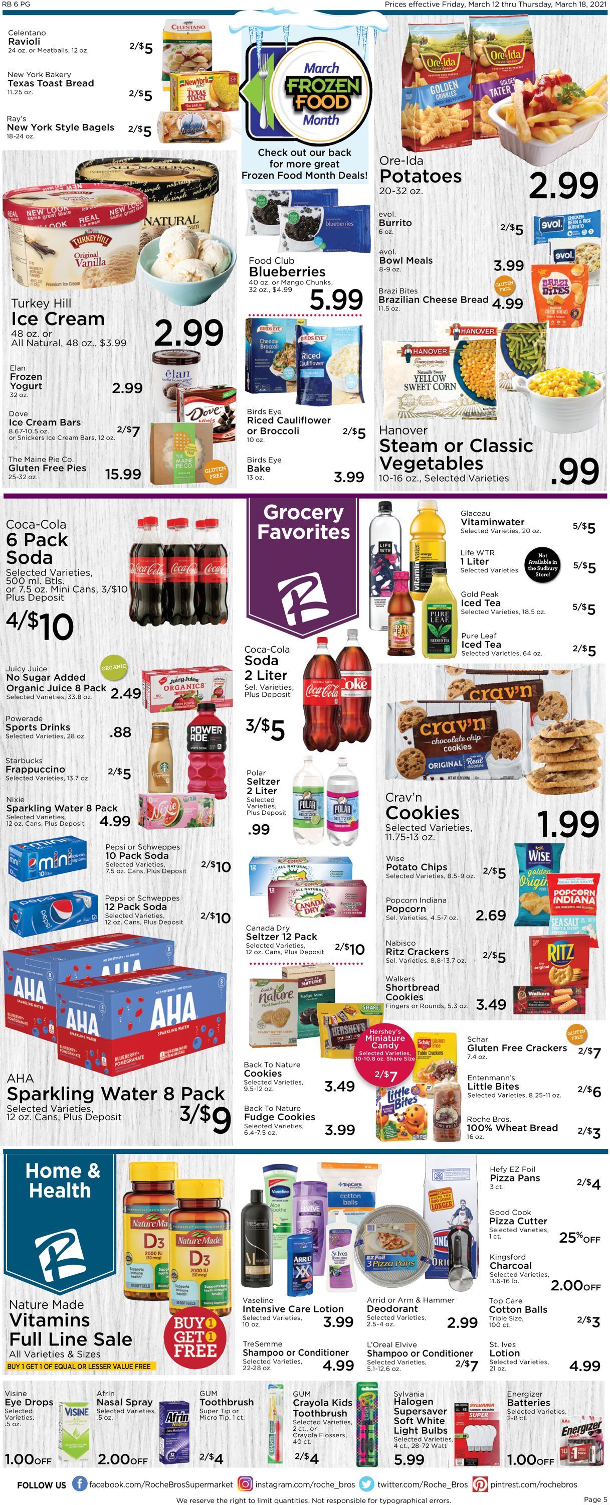Catalogue Roche Bros. Supermarkets from 03/12/2021