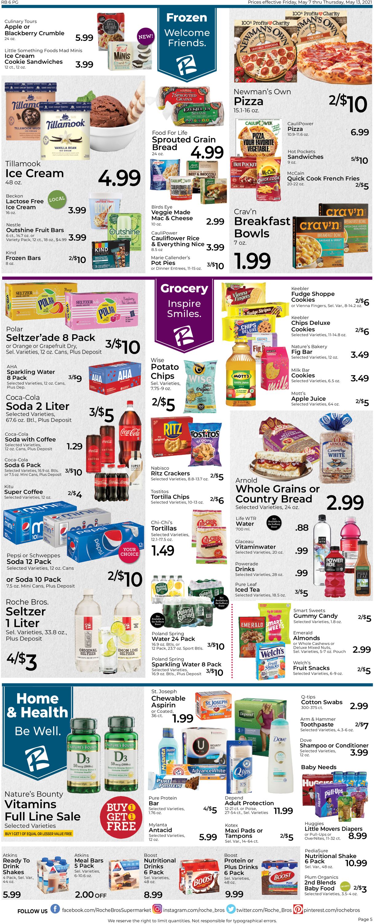 Catalogue Roche Bros. Supermarkets from 05/07/2021