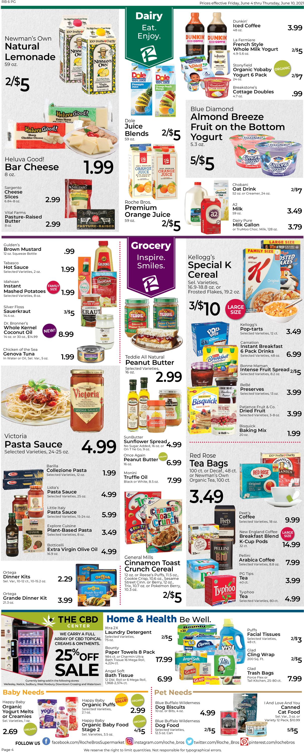 Catalogue Roche Bros. Supermarkets from 06/04/2021