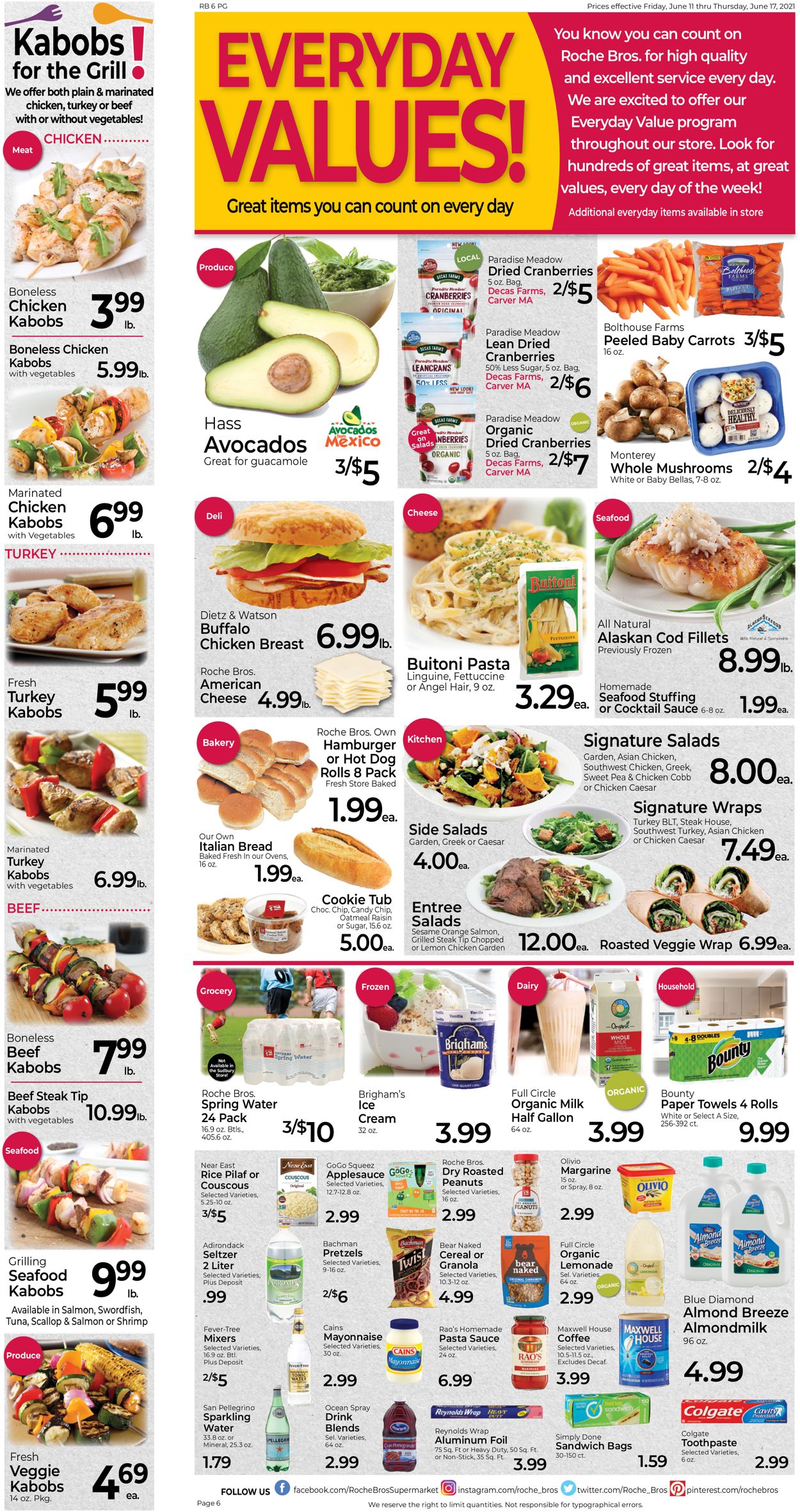 Catalogue Roche Bros. Supermarkets from 06/11/2021