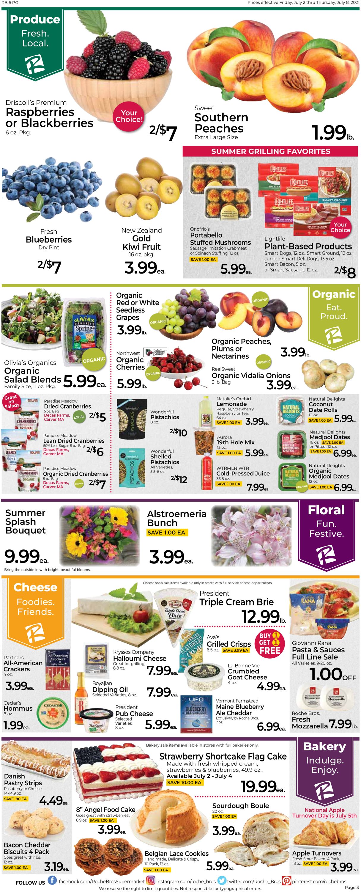 Catalogue Roche Bros. Supermarkets from 07/02/2021