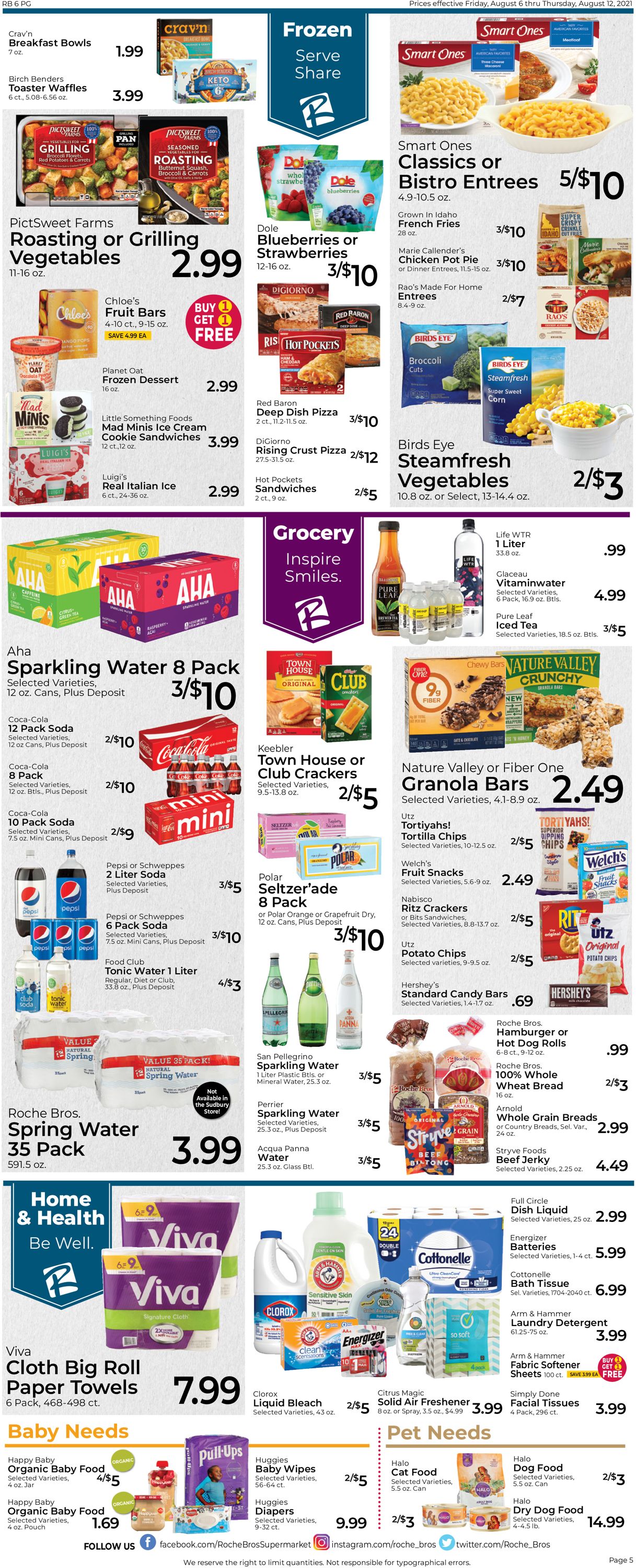 Catalogue Roche Bros. Supermarkets from 08/06/2021