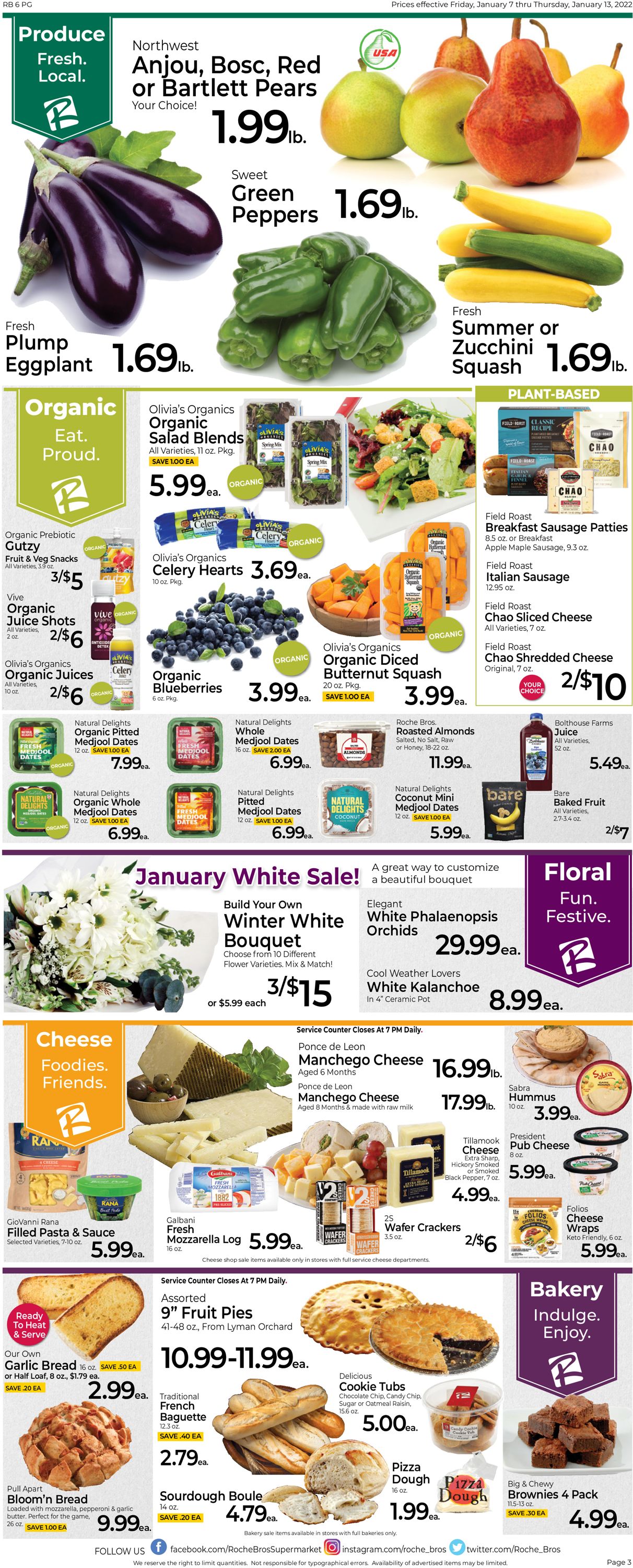 Catalogue Roche Bros. Supermarkets from 01/07/2022