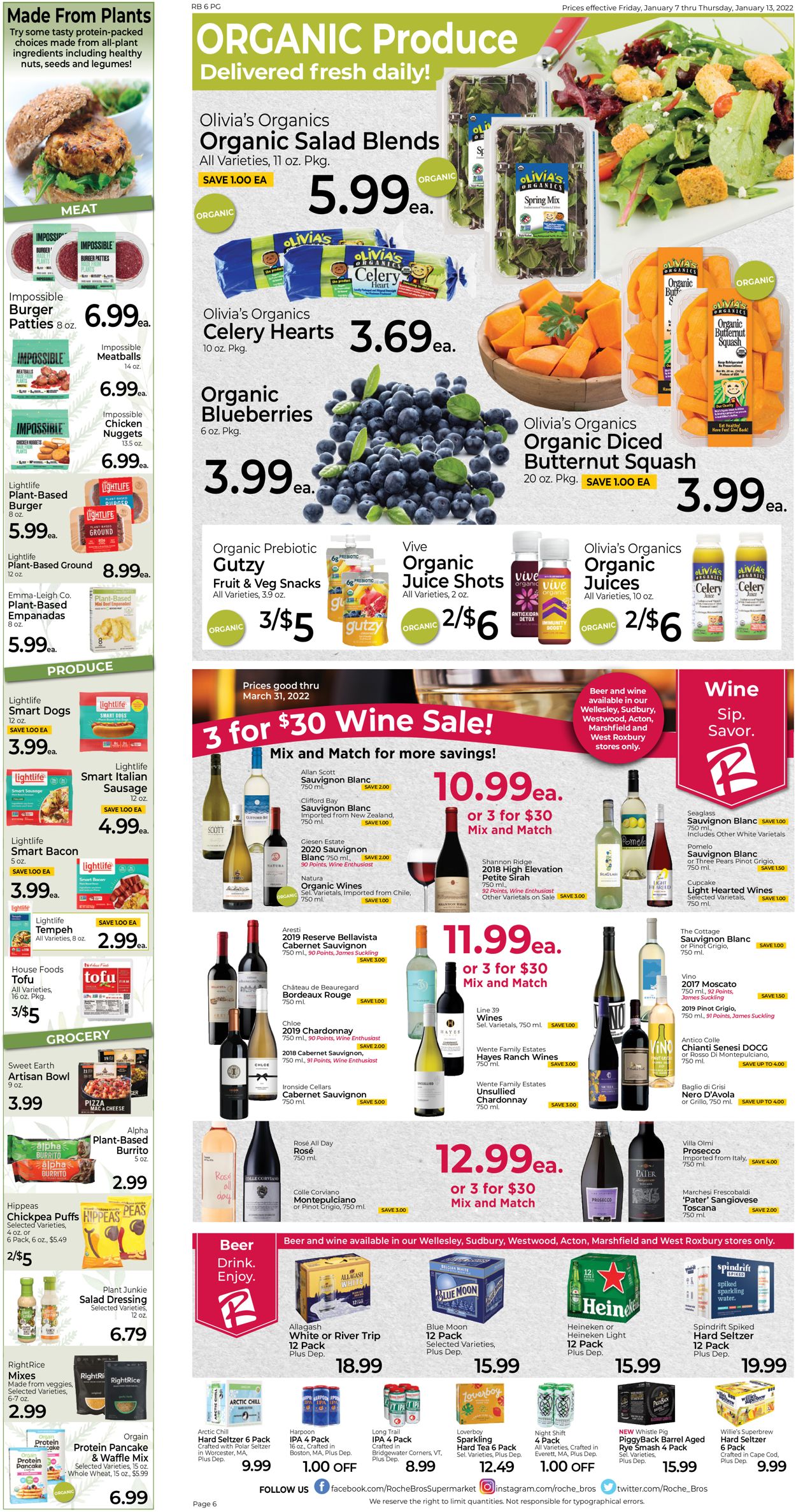 Catalogue Roche Bros. Supermarkets from 01/07/2022