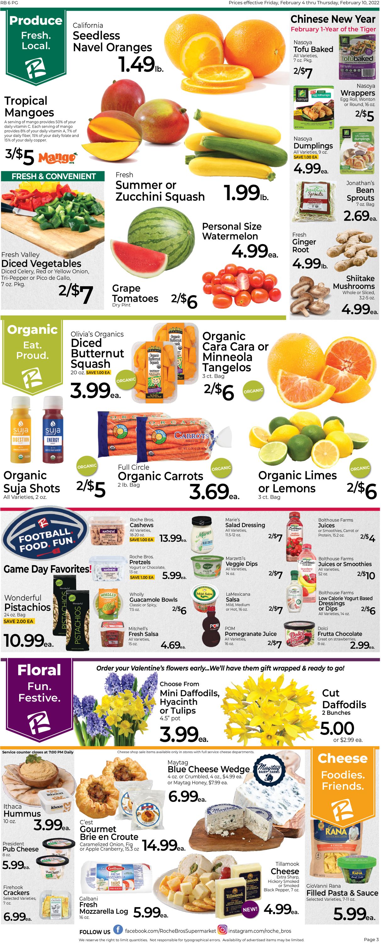 Catalogue Roche Bros. Supermarkets from 02/04/2022
