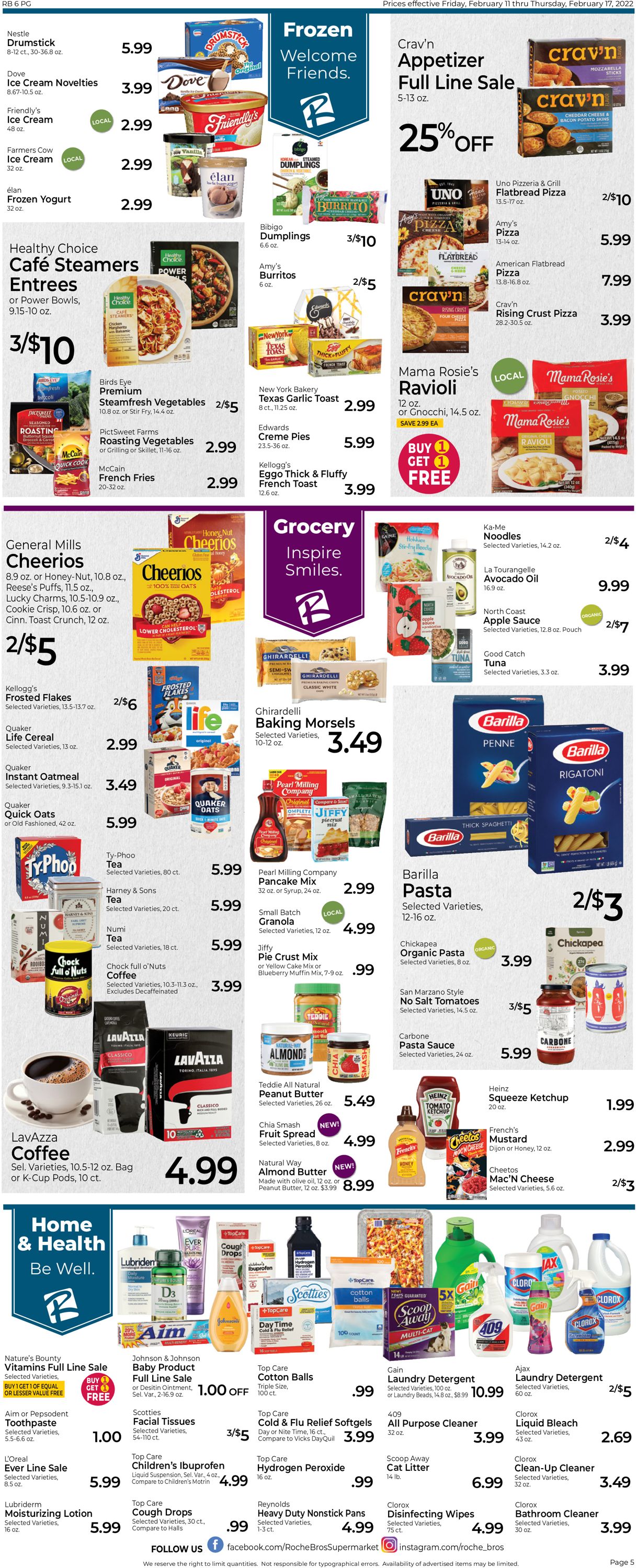 Catalogue Roche Bros. Supermarkets from 02/11/2022