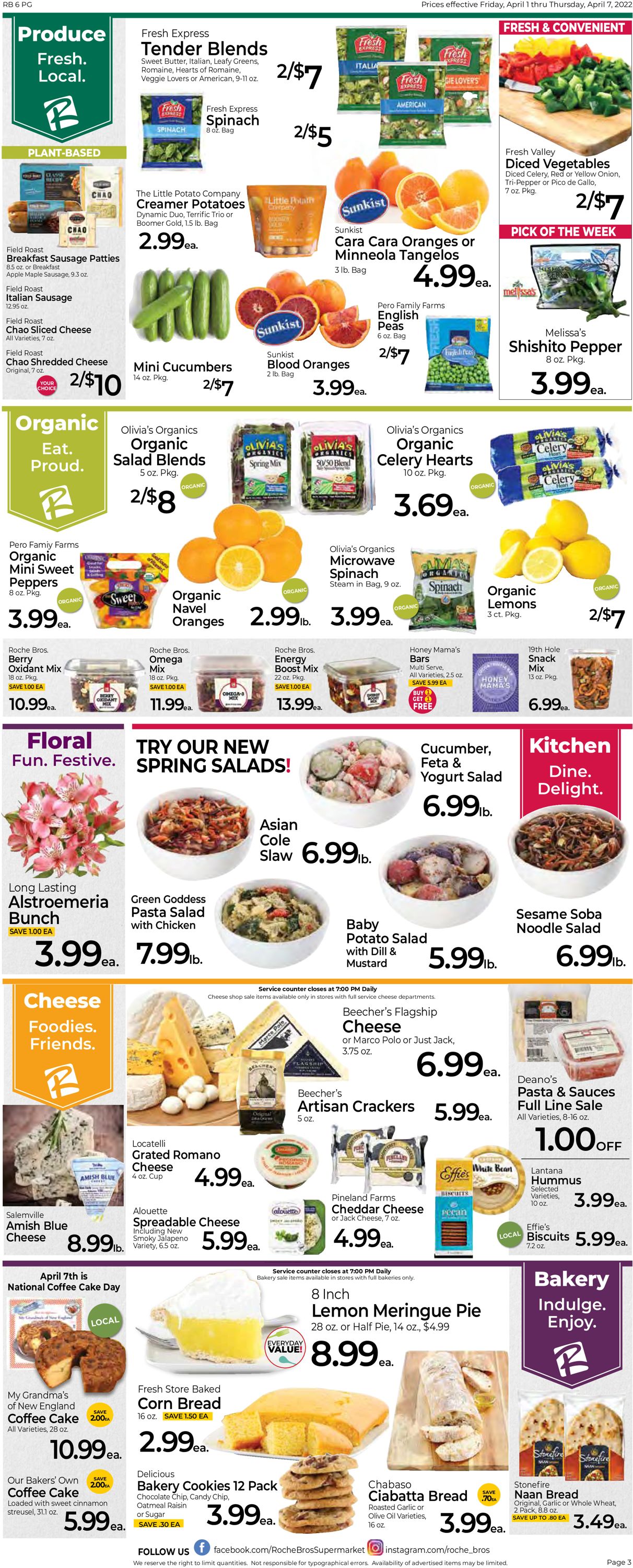 Catalogue Roche Bros. Supermarkets from 04/01/2022