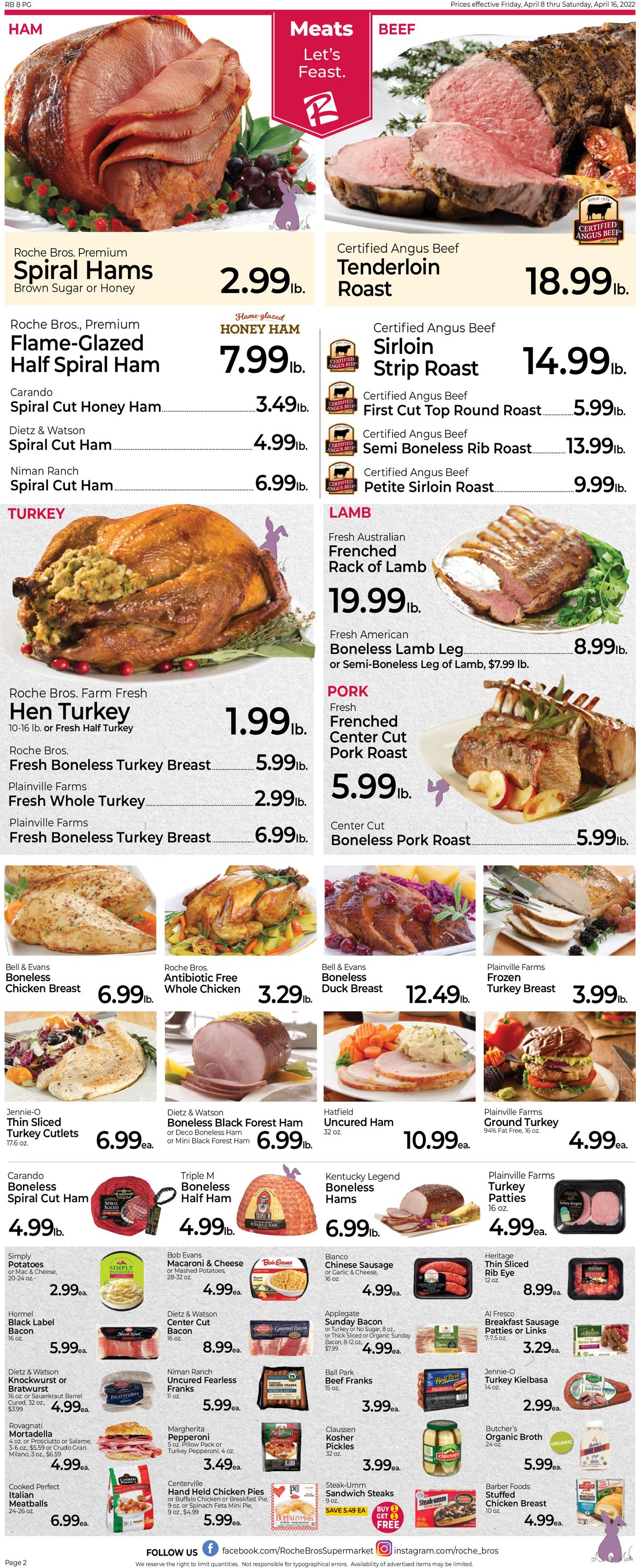 Catalogue Roche Bros. Supermarkets from 04/08/2022