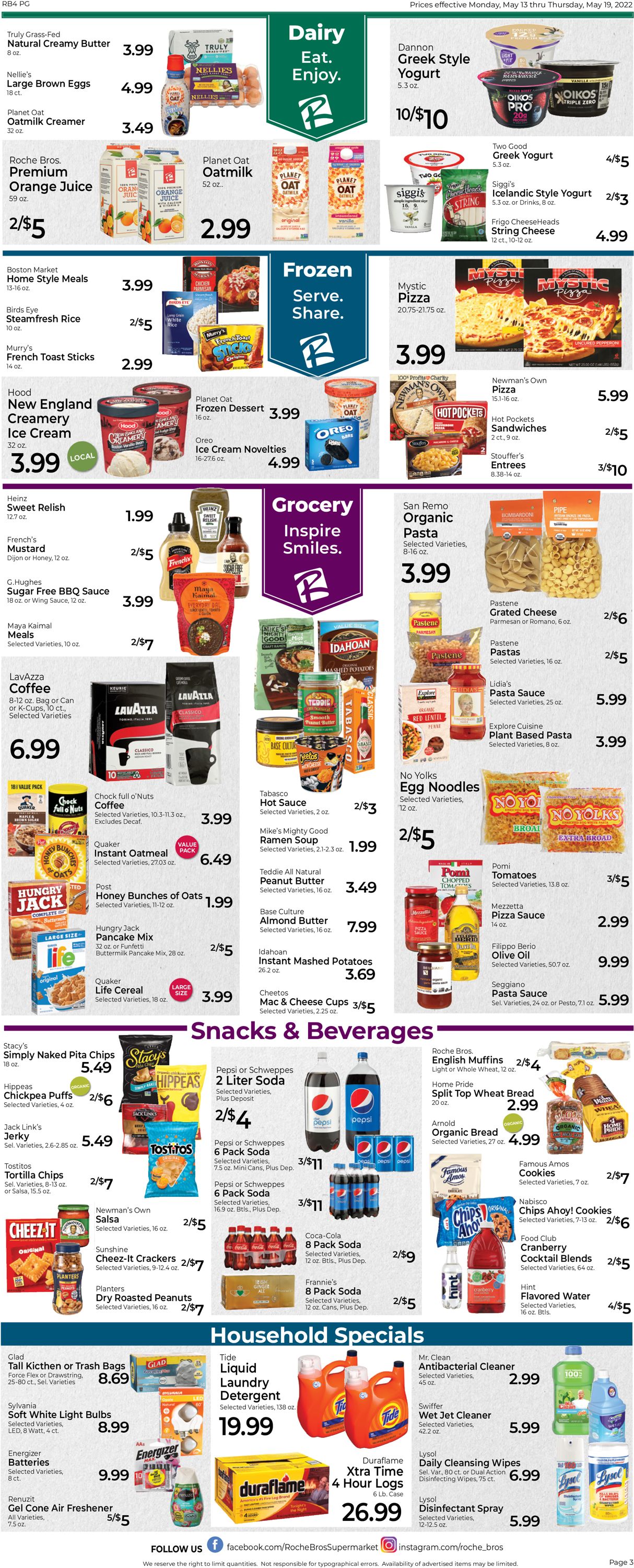 Catalogue Roche Bros. Supermarkets from 05/13/2022