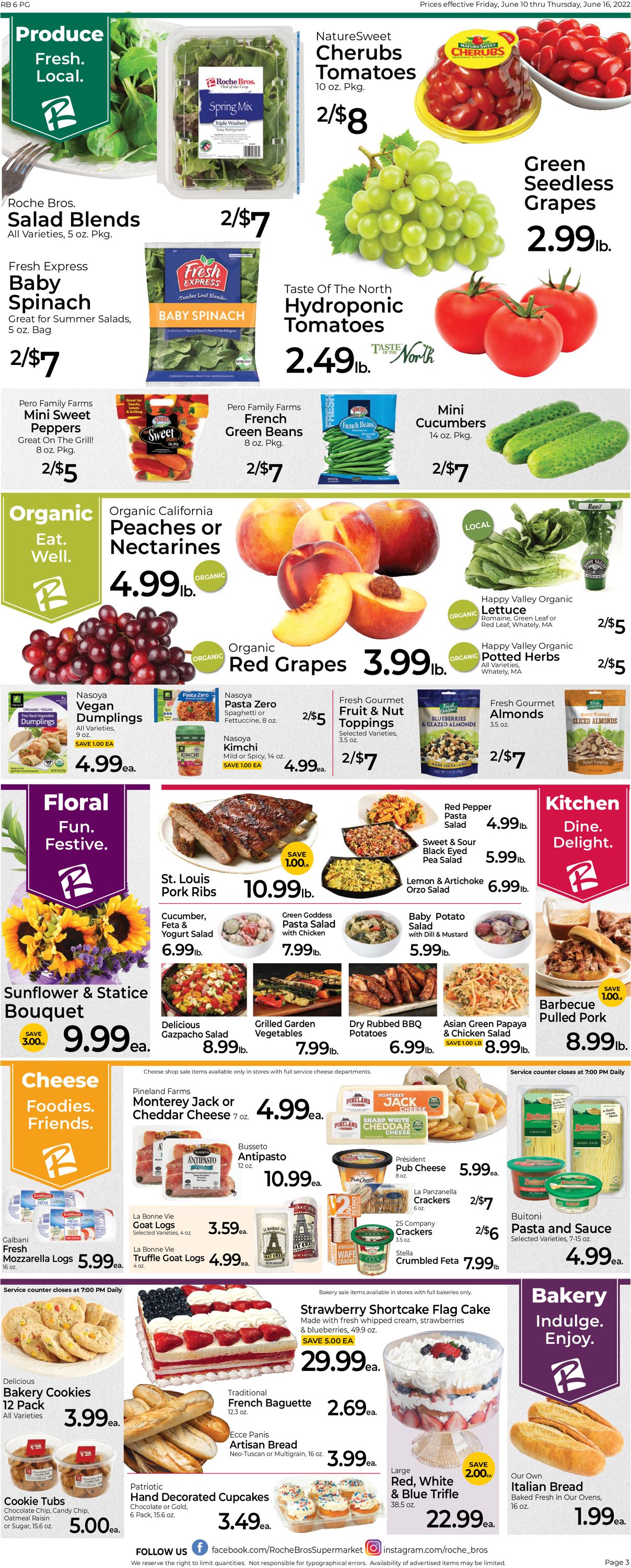 Catalogue Roche Bros. Supermarkets from 06/10/2022