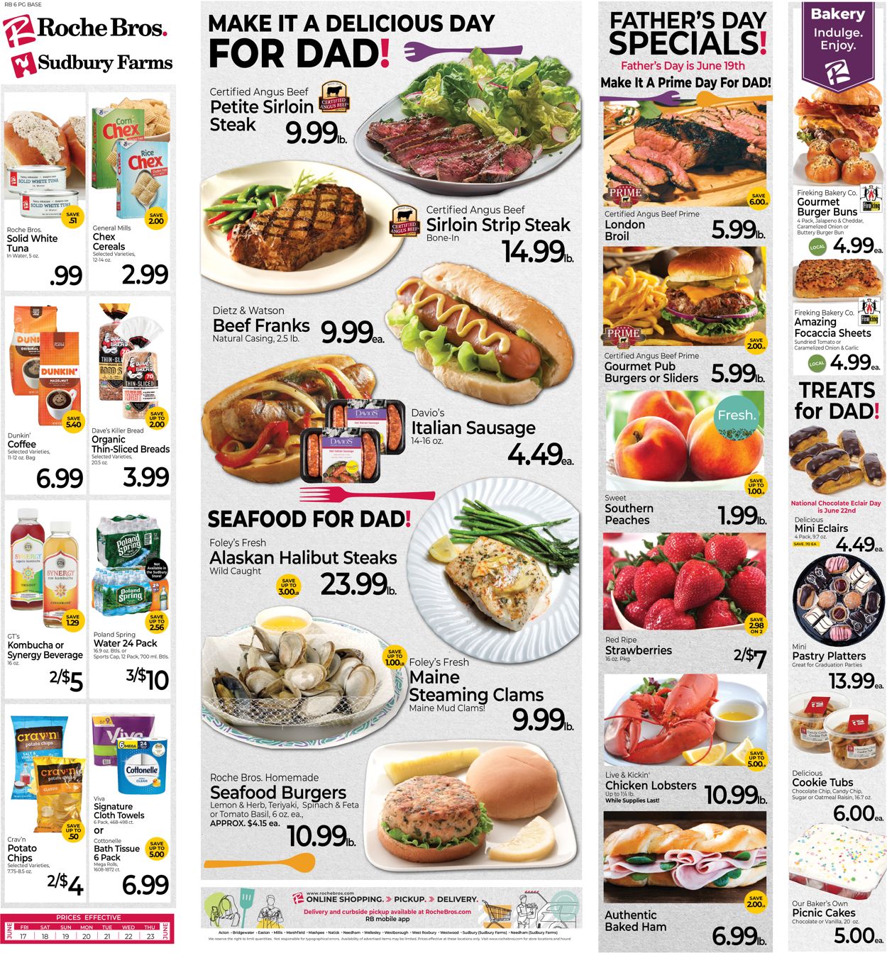 Catalogue Roche Bros. Supermarkets from 06/17/2022