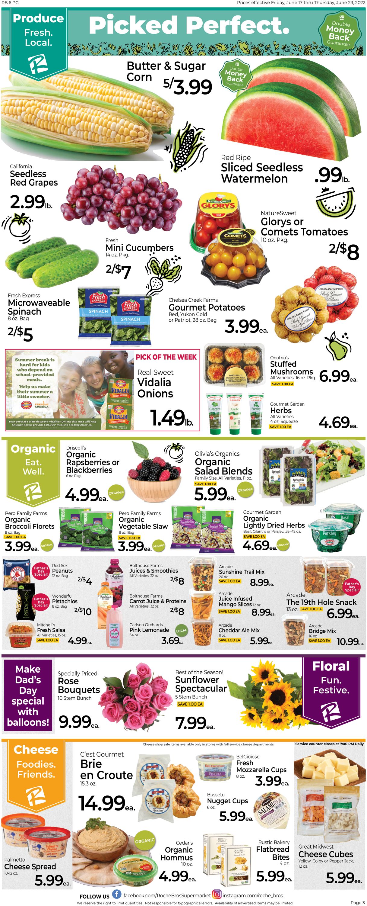 Catalogue Roche Bros. Supermarkets from 06/17/2022