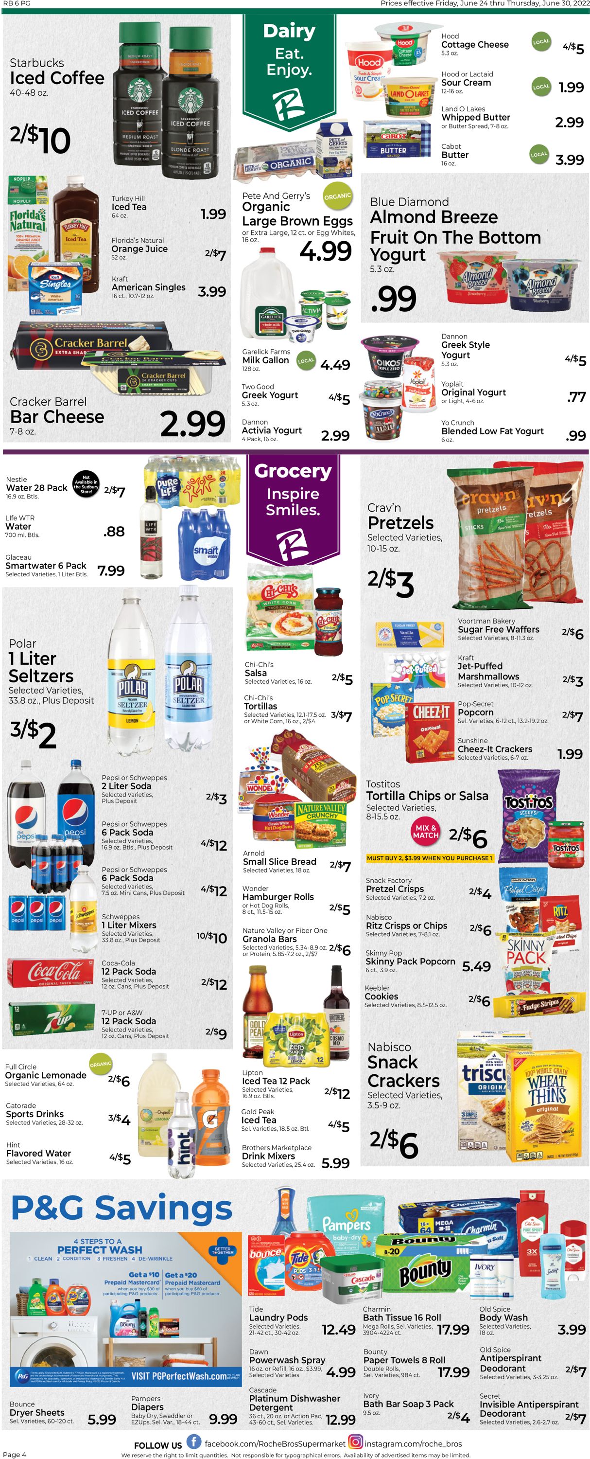 Catalogue Roche Bros. Supermarkets from 06/24/2022