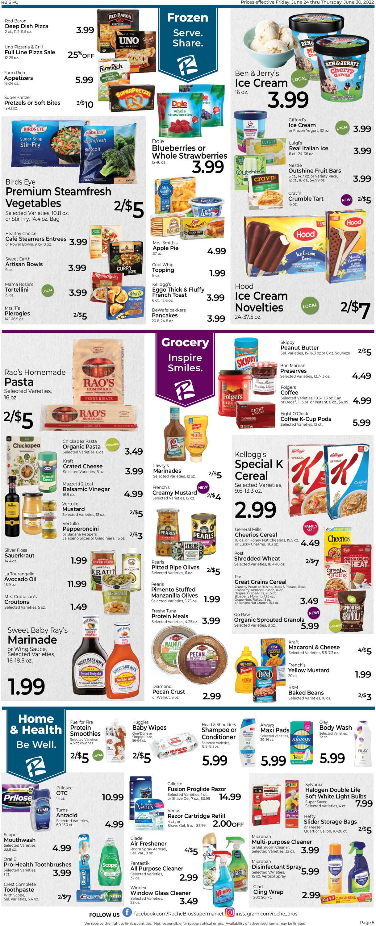 Catalogue Roche Bros. Supermarkets from 06/24/2022