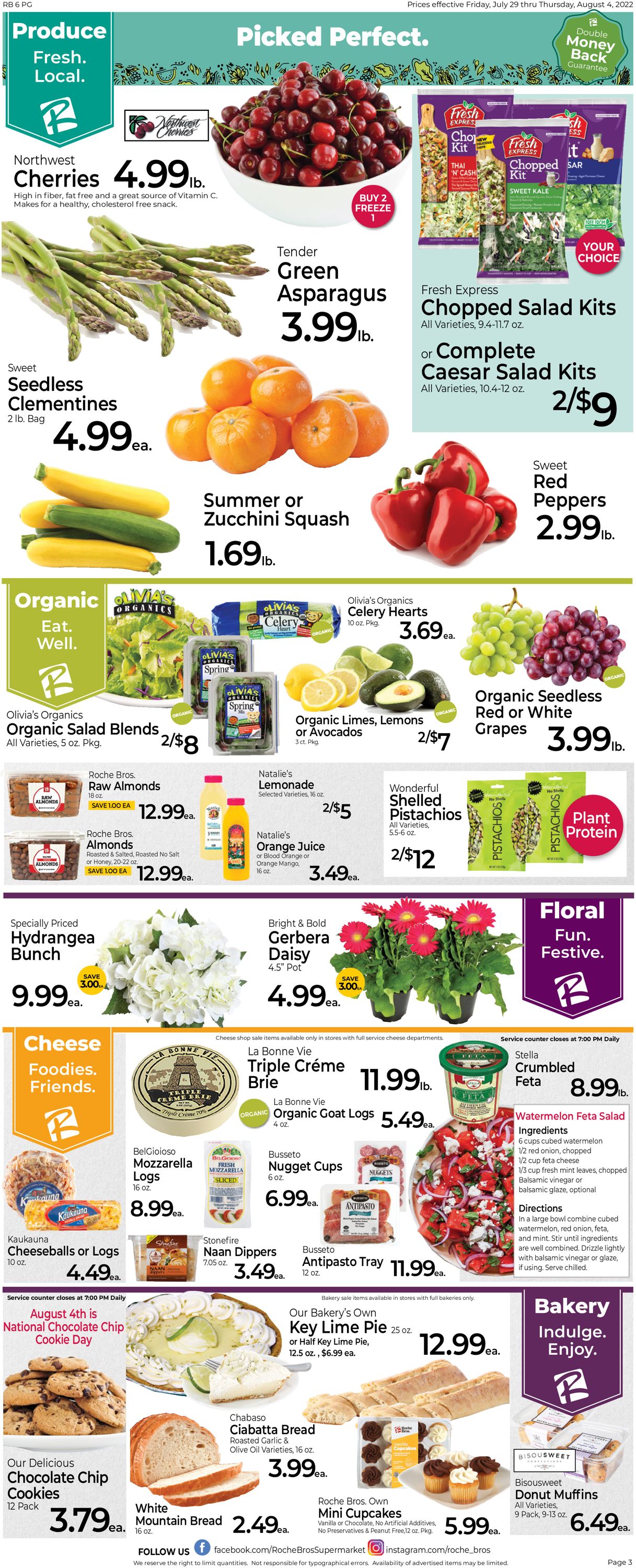 Catalogue Roche Bros. Supermarkets from 07/29/2022