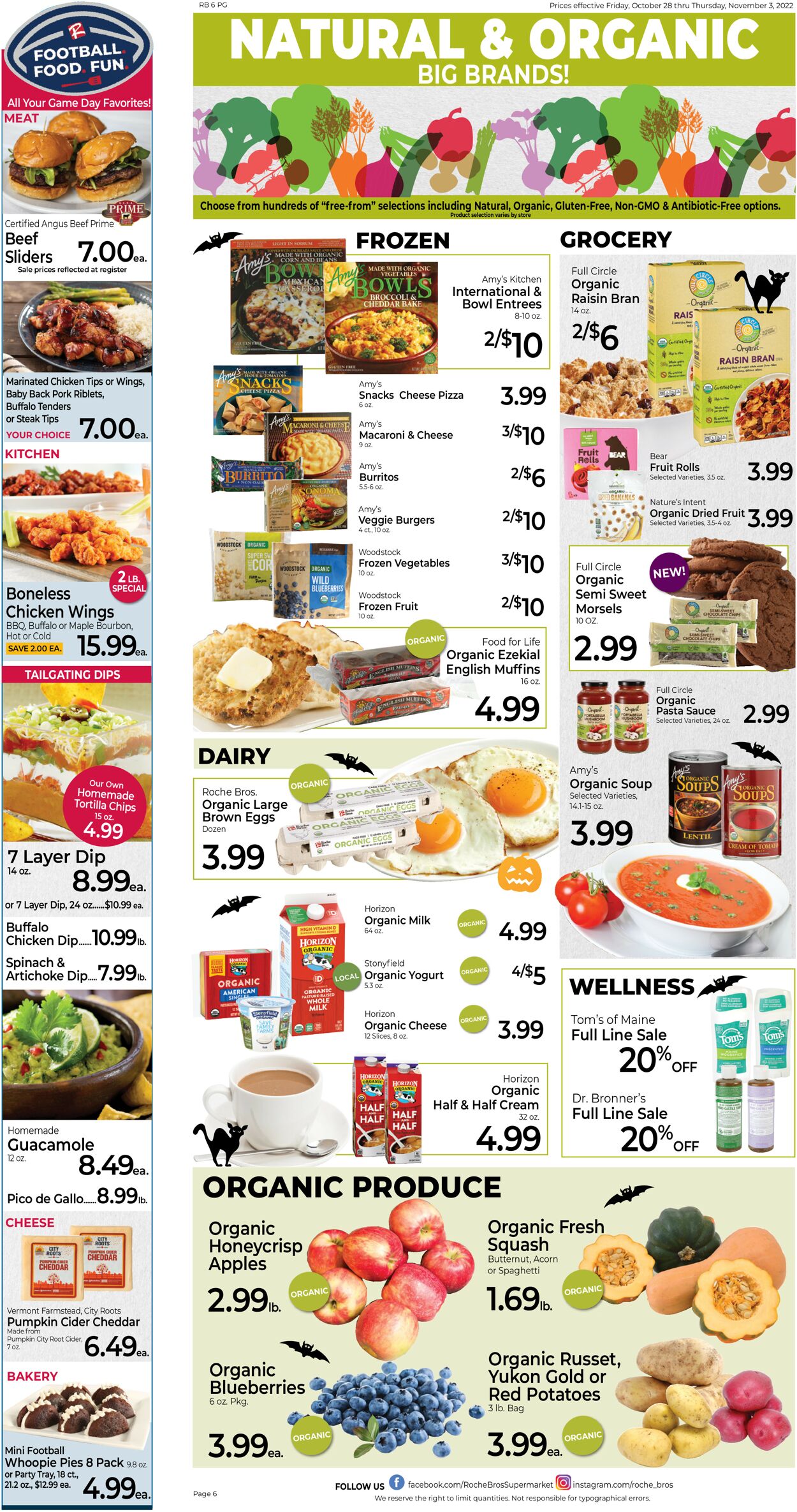 Catalogue Roche Bros. Supermarkets from 10/28/2022