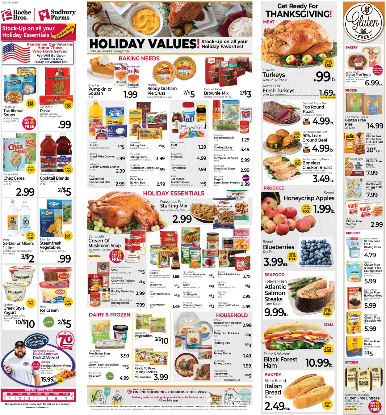 Catalogue Roche Bros. Supermarkets from 11/11/2022