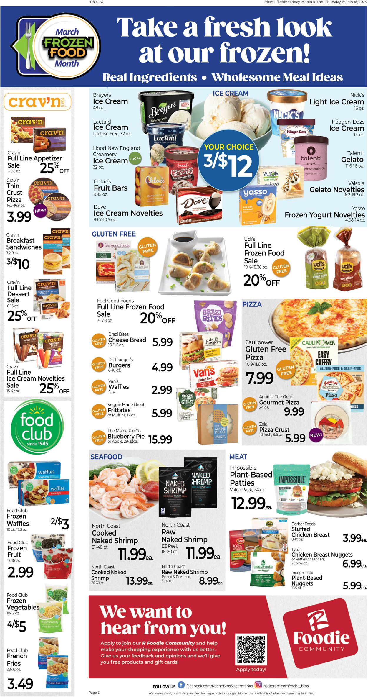 Catalogue Roche Bros. Supermarkets from 03/10/2023