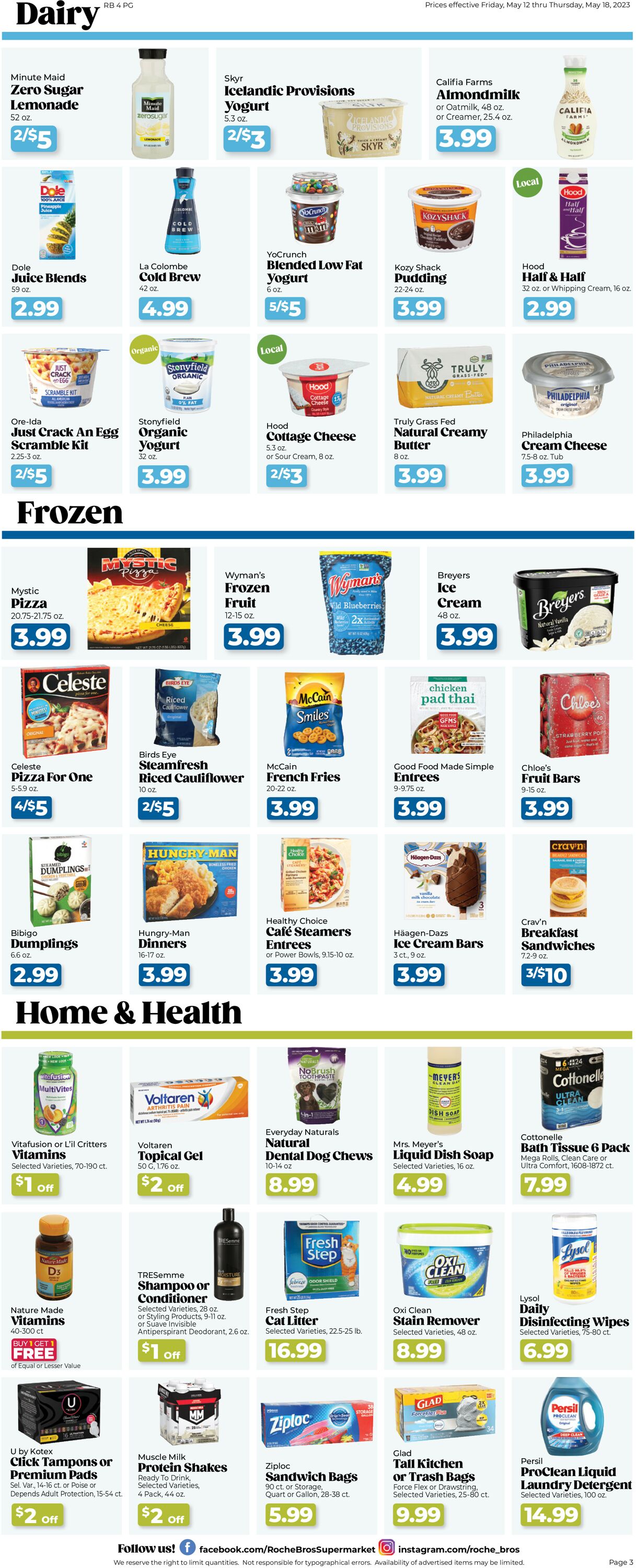 Catalogue Roche Bros. Supermarkets from 05/12/2023
