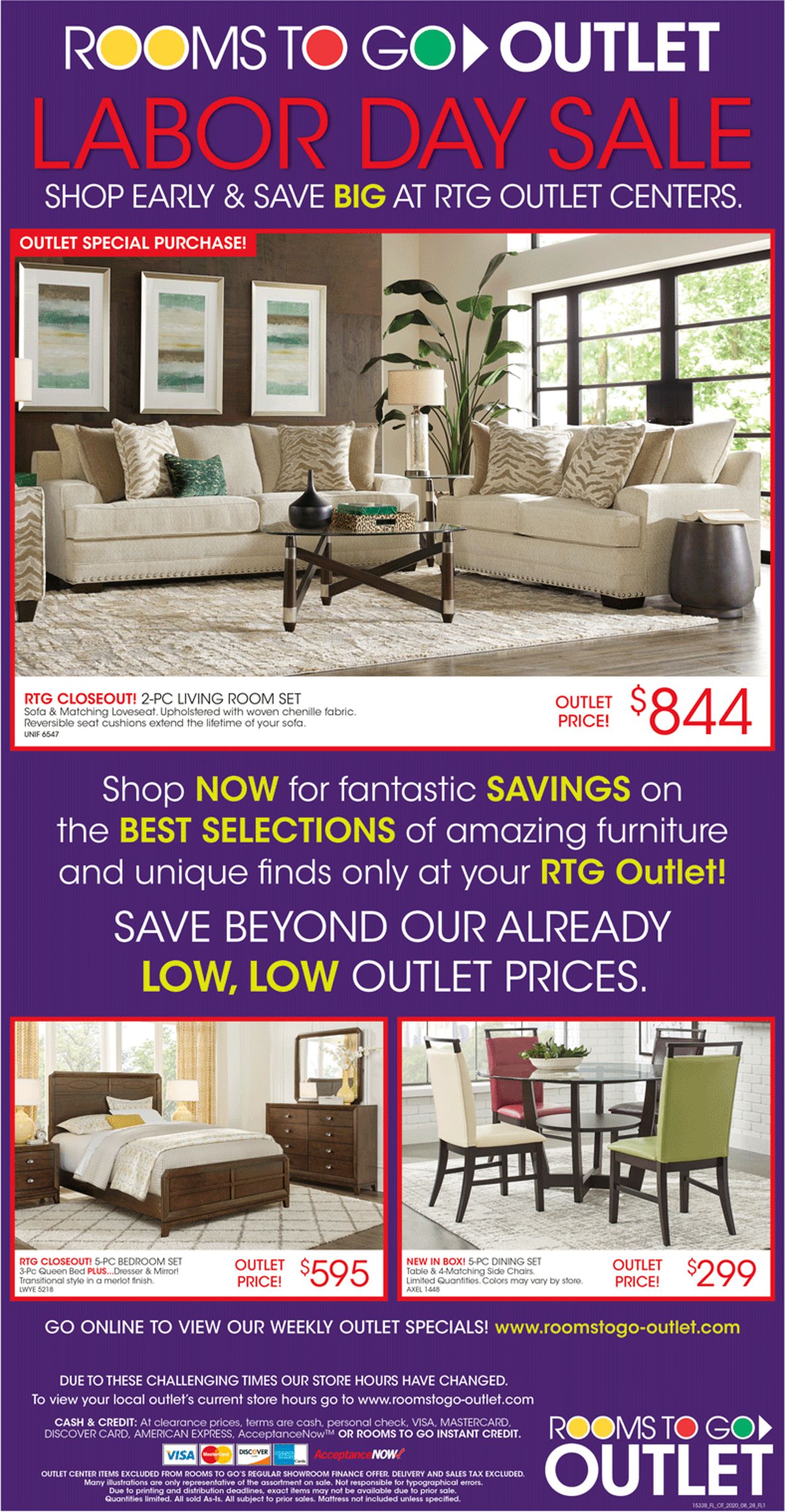 Rooms To Go Current weekly ad 08/28 09/03/2020